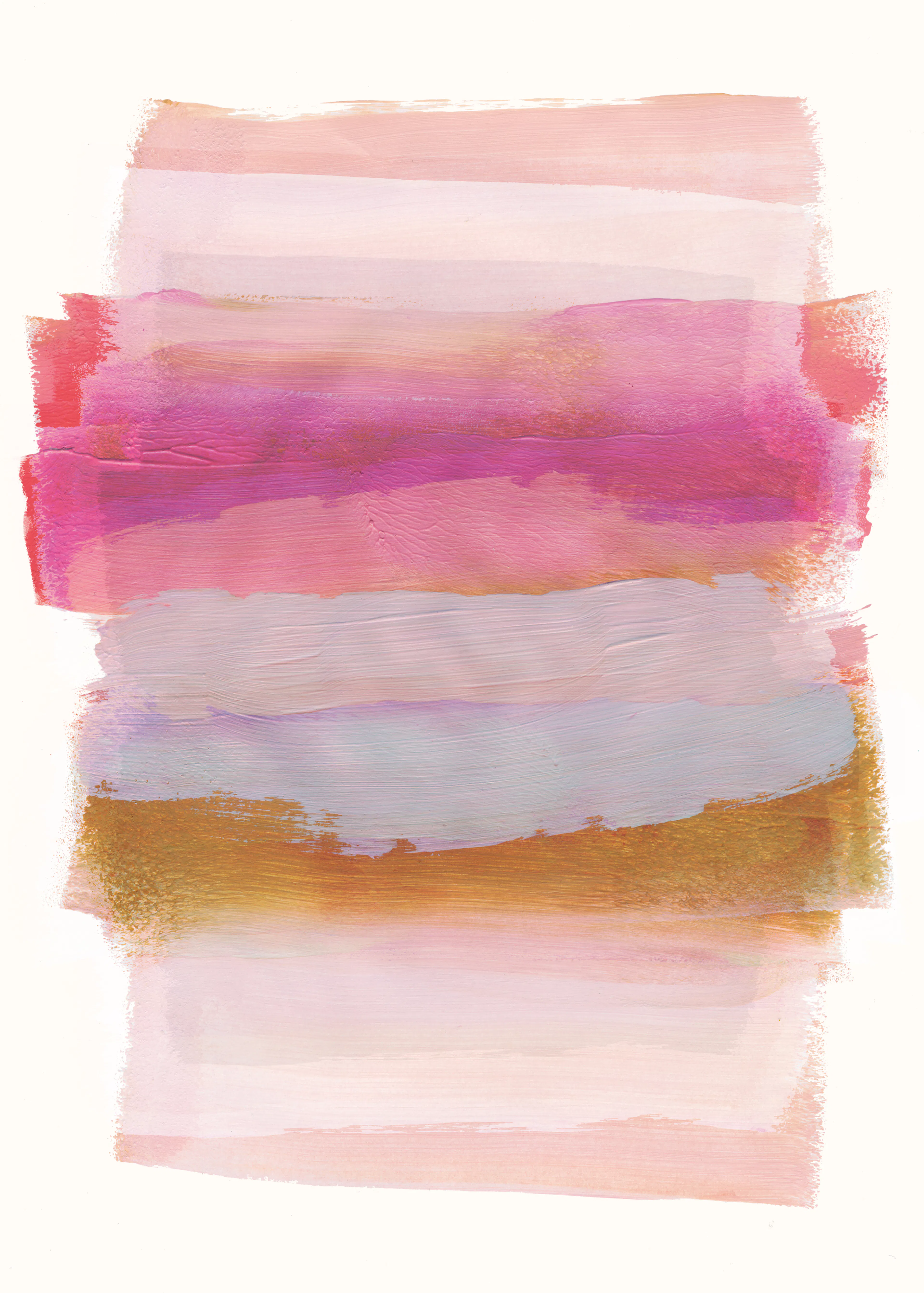 Soft Color Layers Poster 0