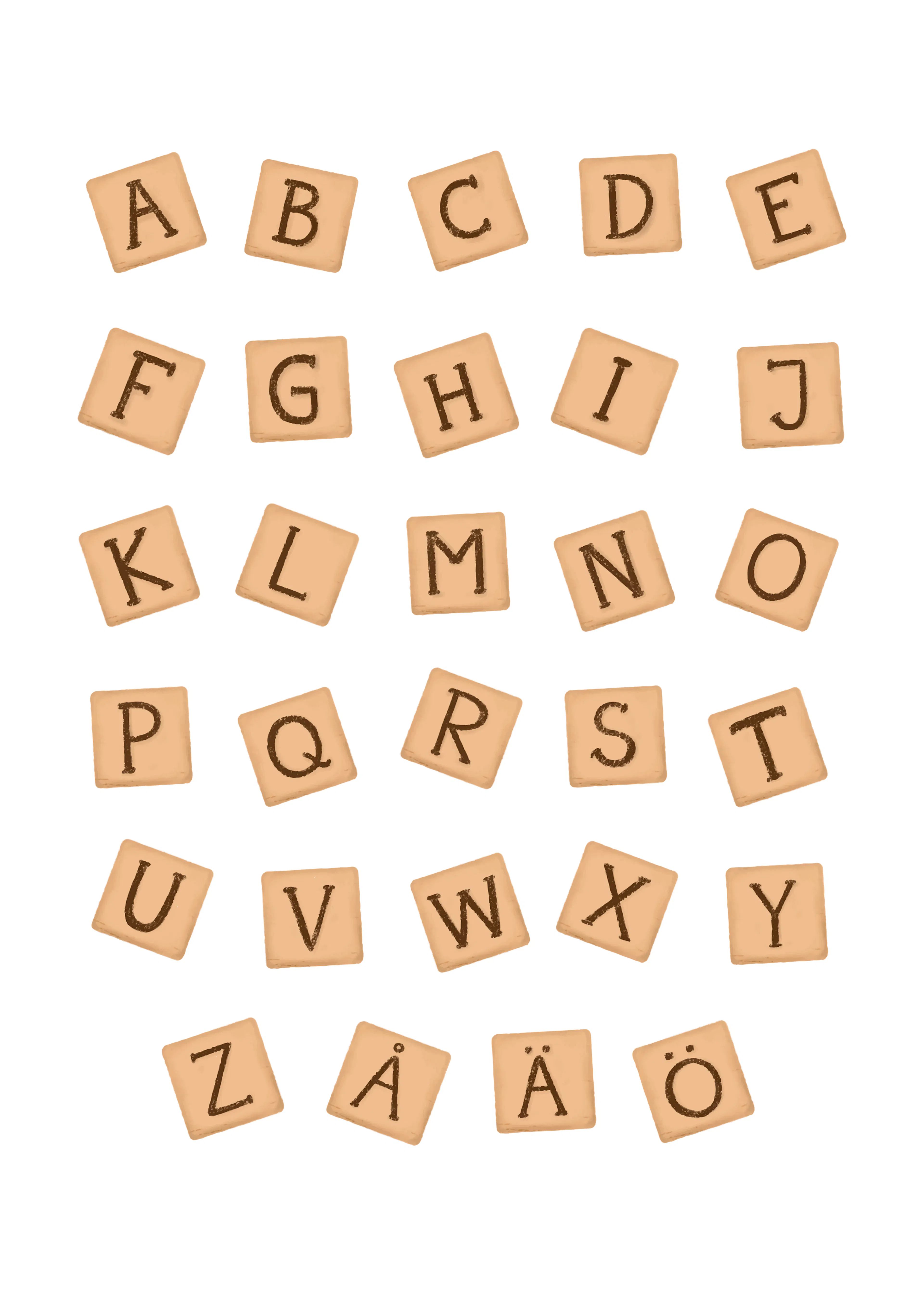 Alphabet Blocks Poster 0