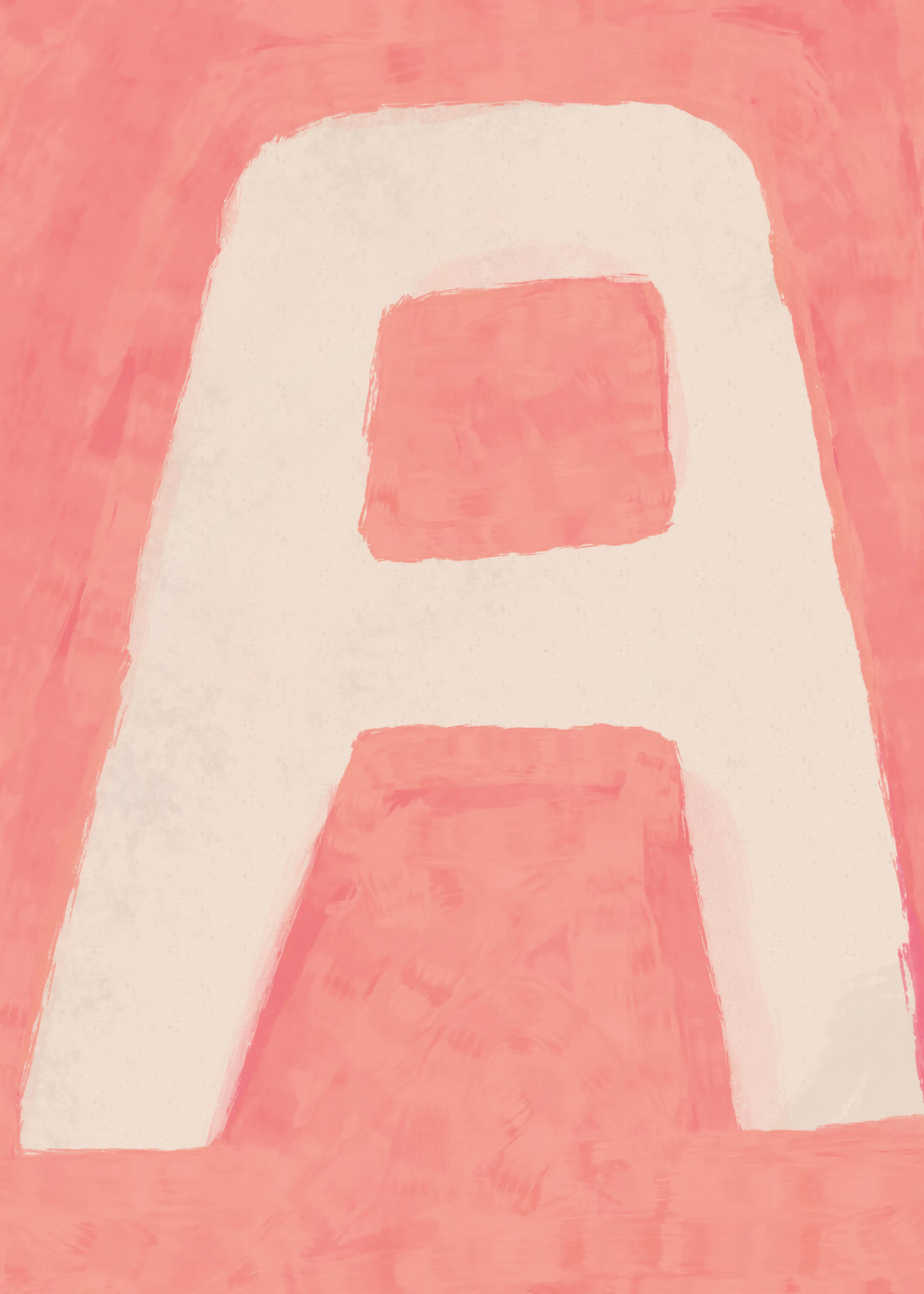 Pink Alphabet - A Poster 0