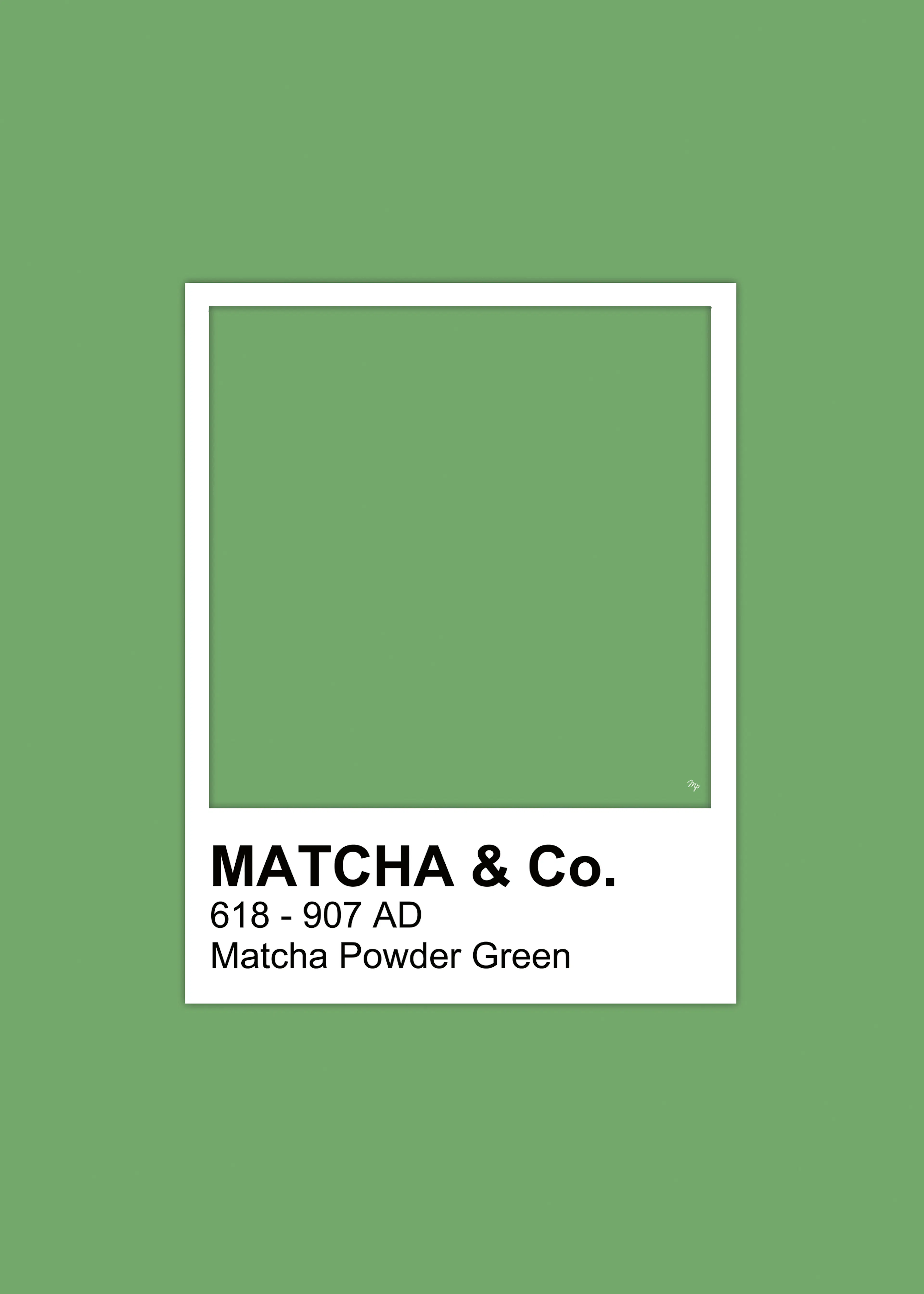 Matcha Green Poster 0