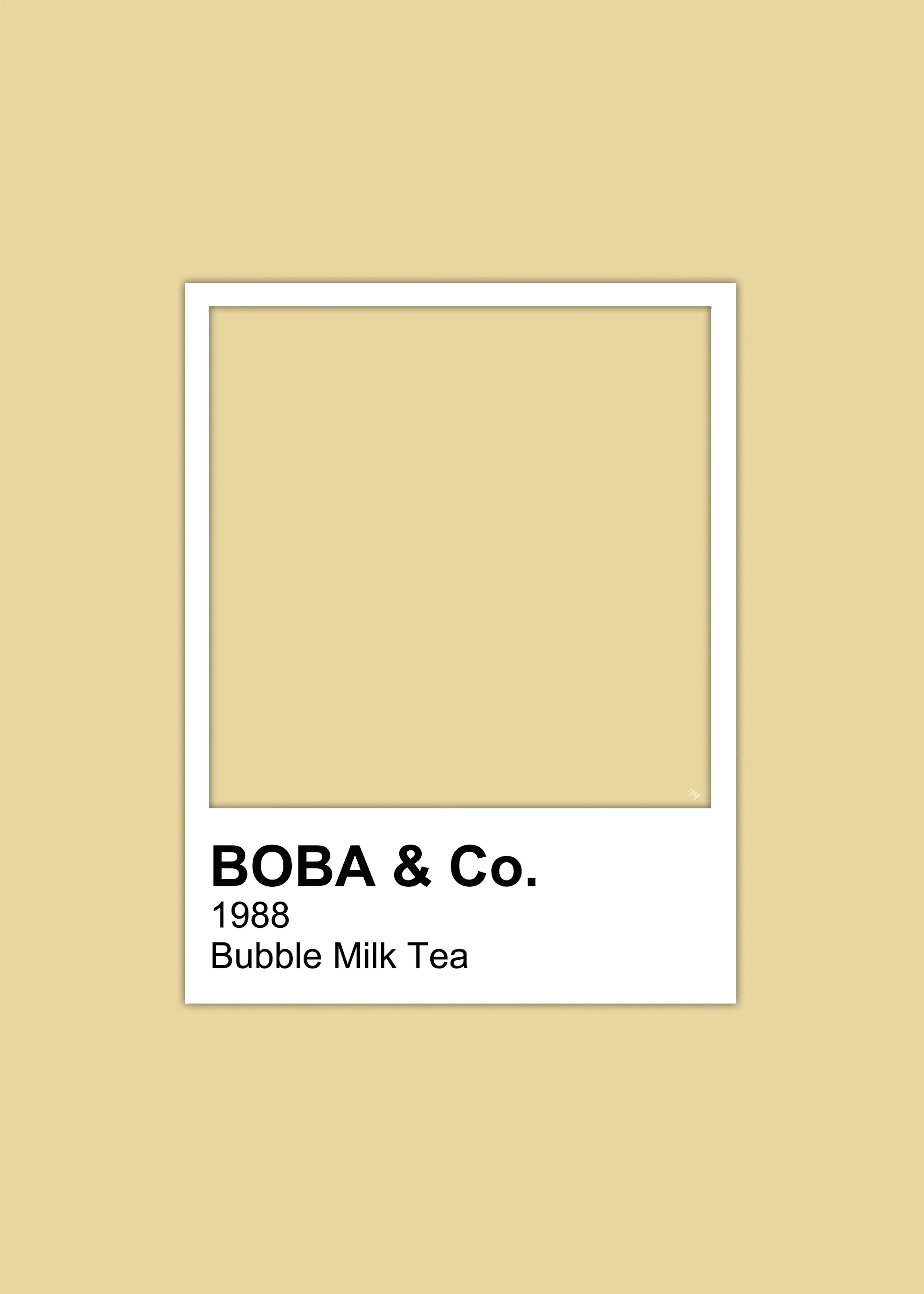 Bubble Milk Tea Poster 0