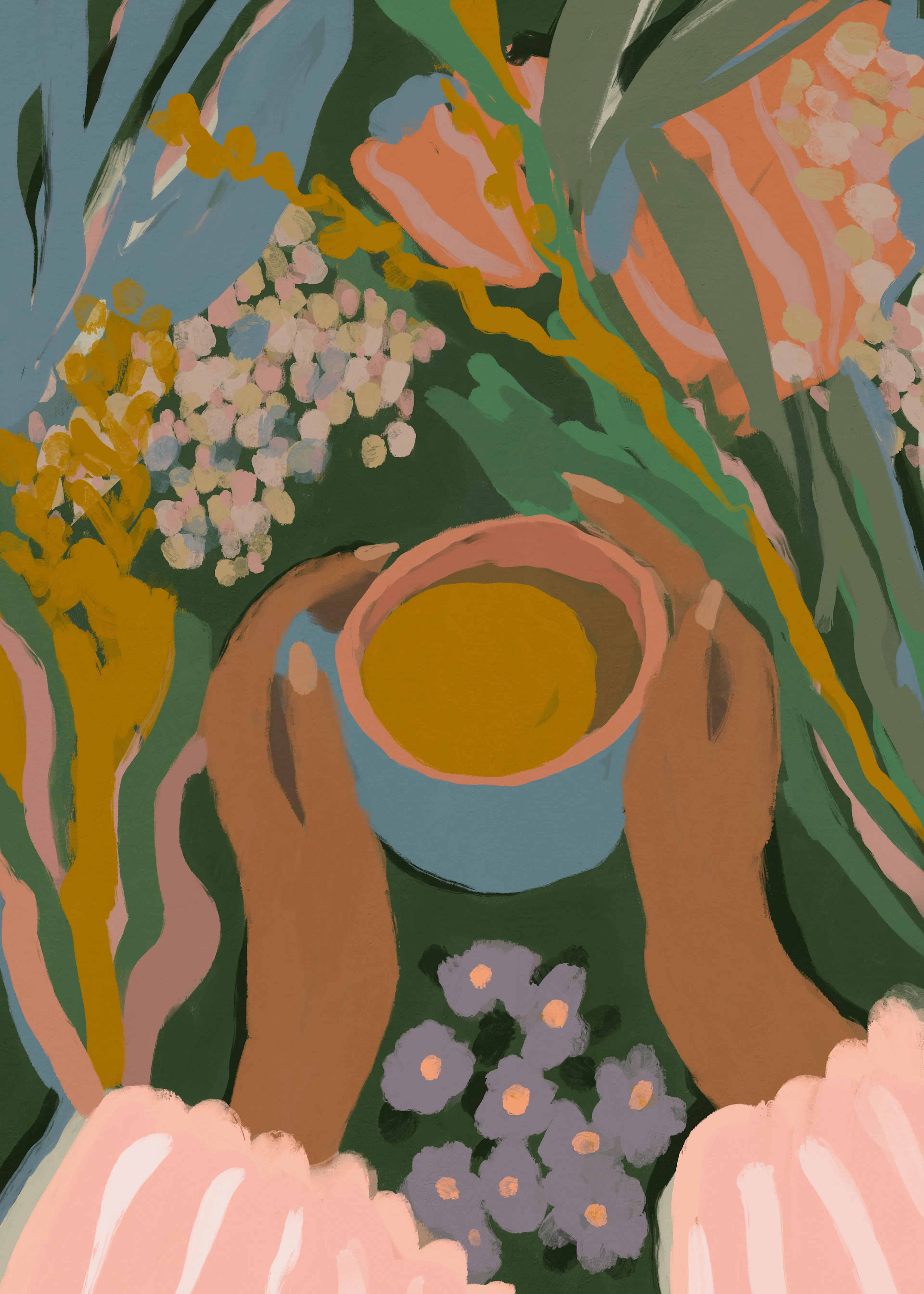 Serene Morning Poster 0