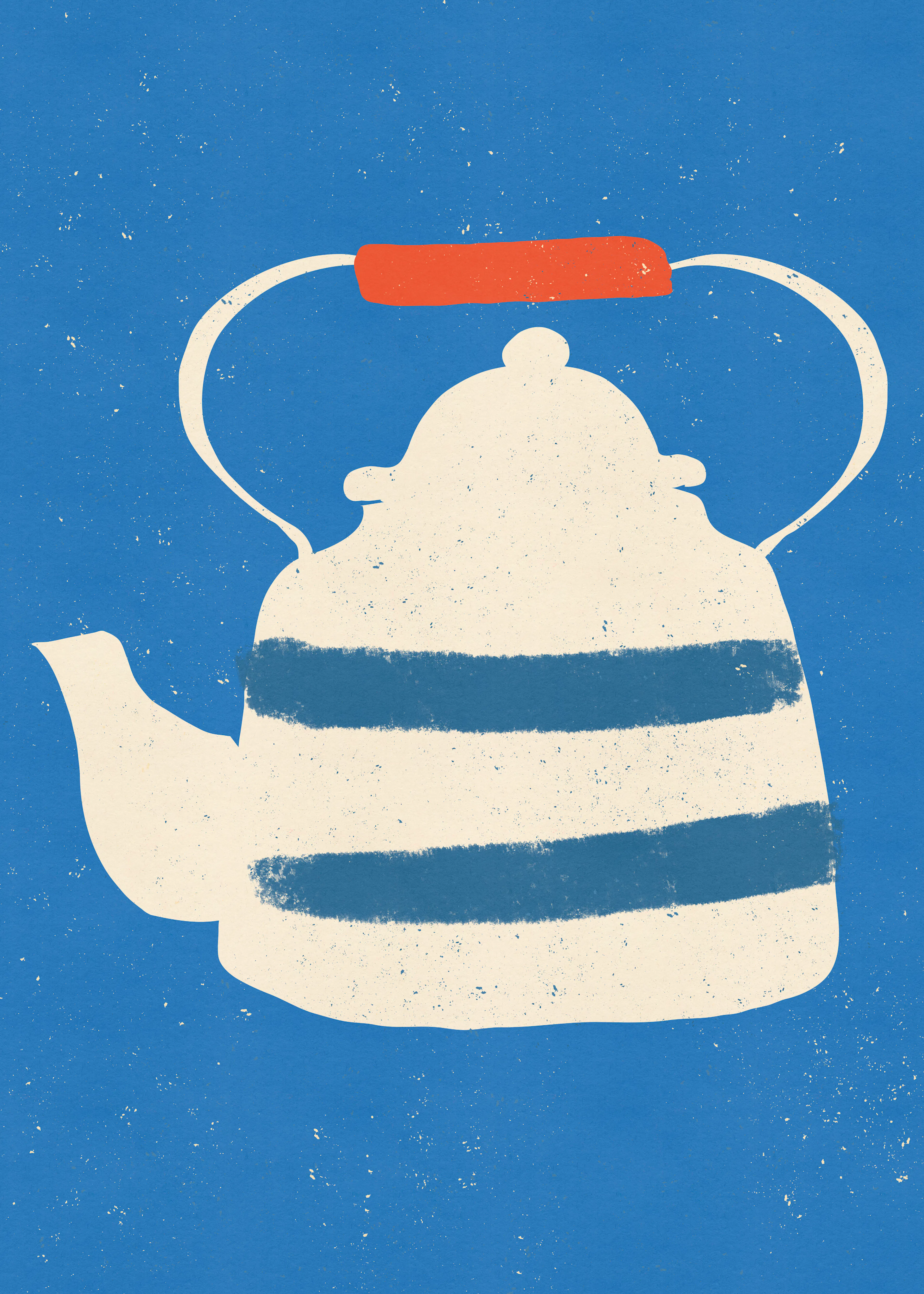 Striped Teapot Poster 0