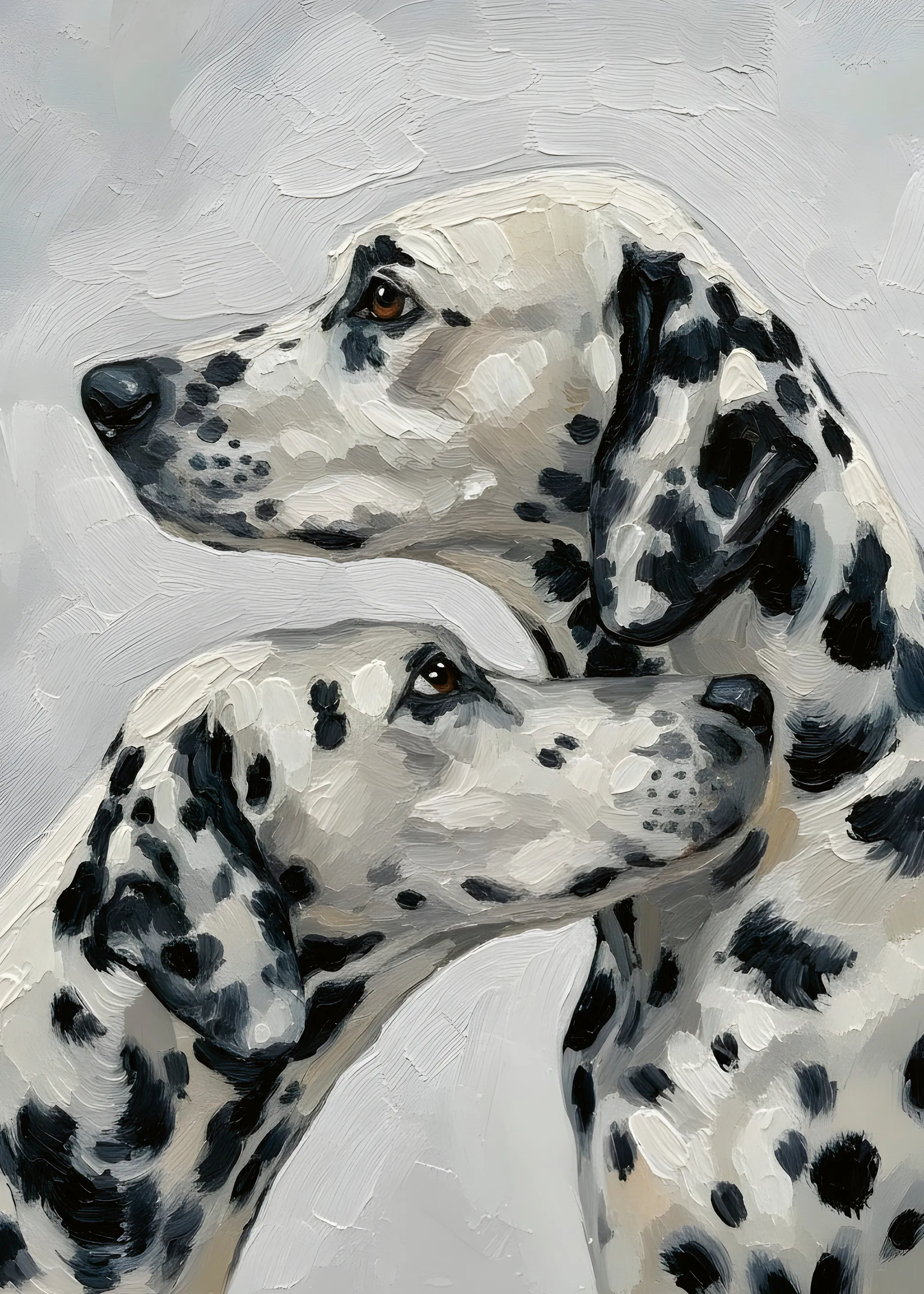 Gentle Dalmatians Poster 0
