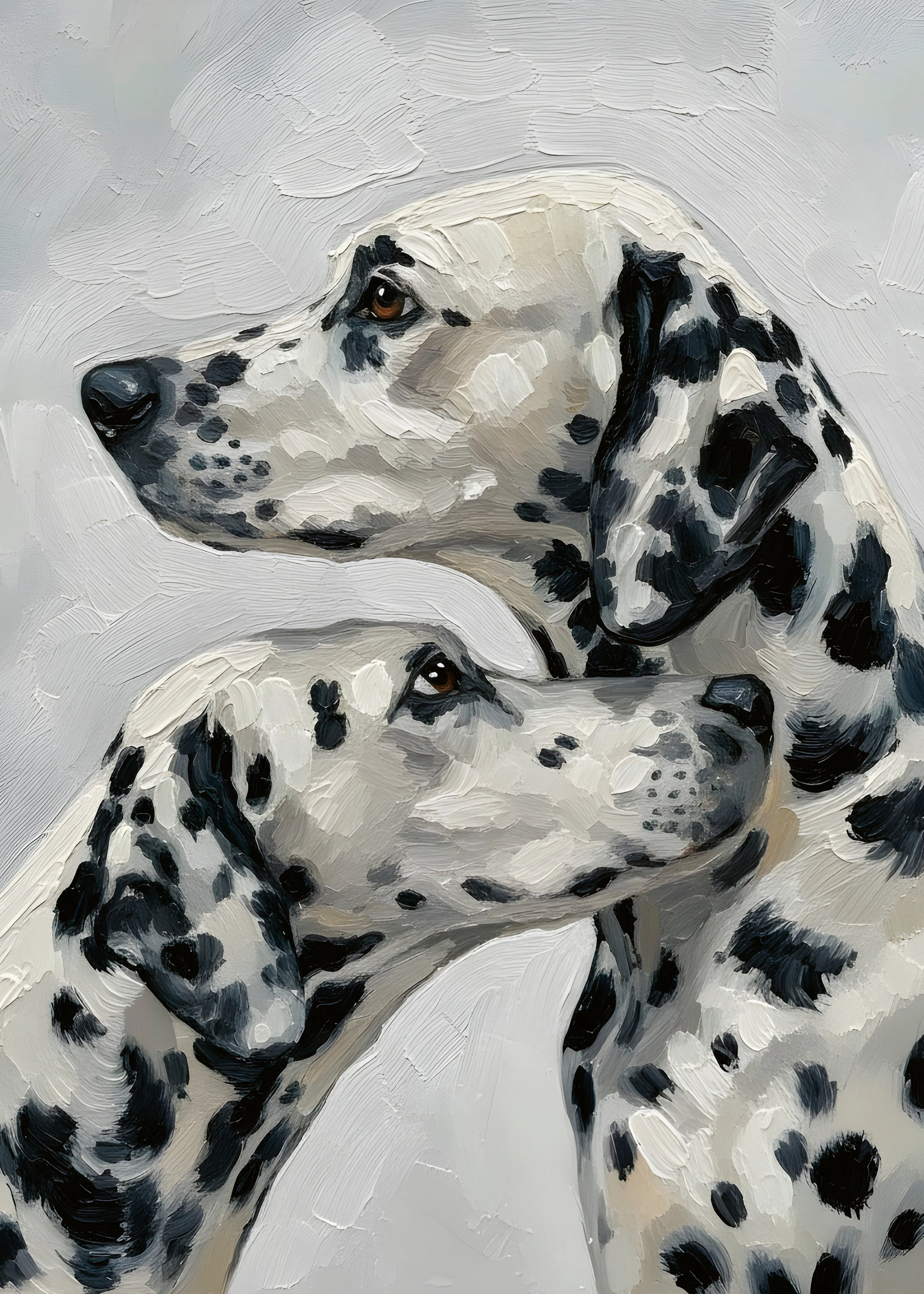 Gentle Dalmatians Poster 0