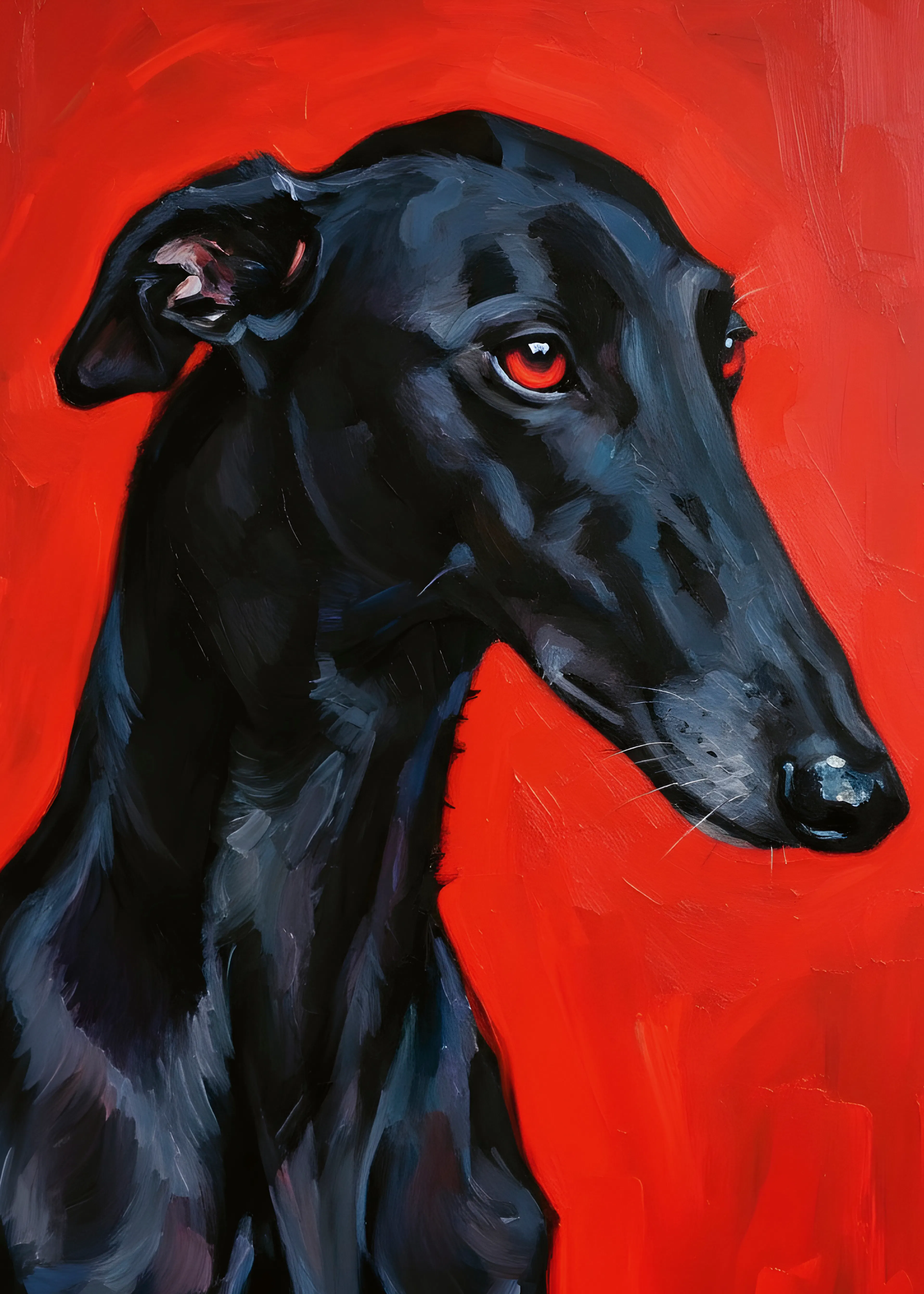 Black Greyhound Poster 0