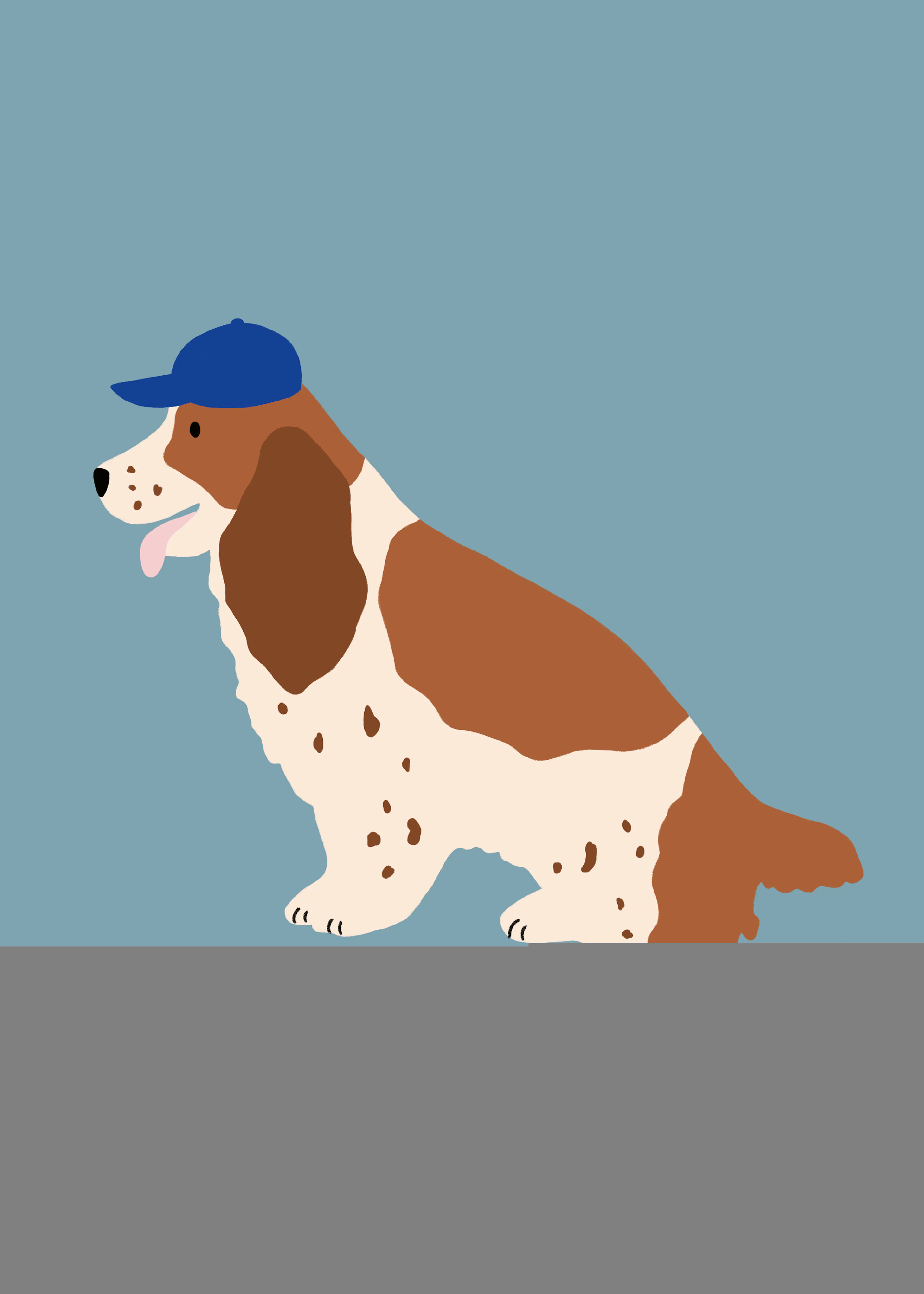 Playful Spaniel Poster 0