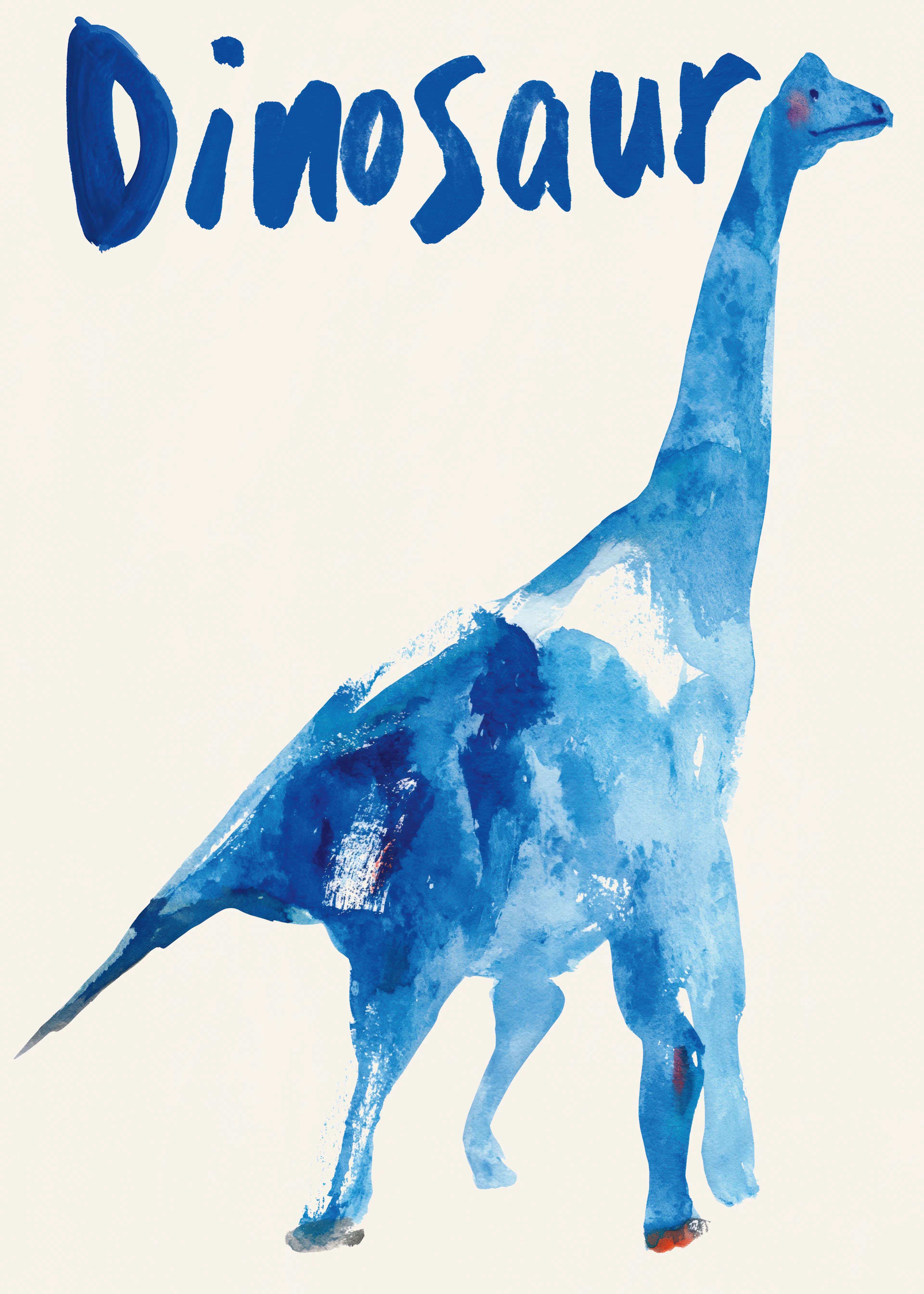 Blue Dinosaur Poster 0