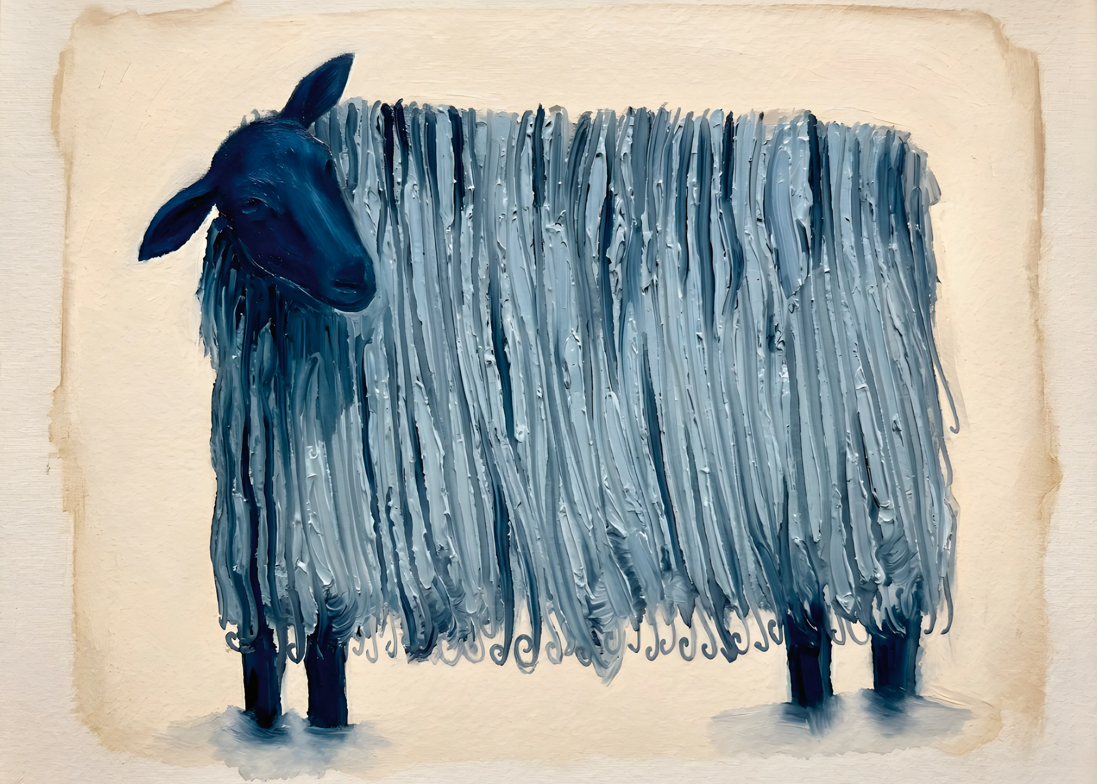 Shaggy Sheep Poster 0