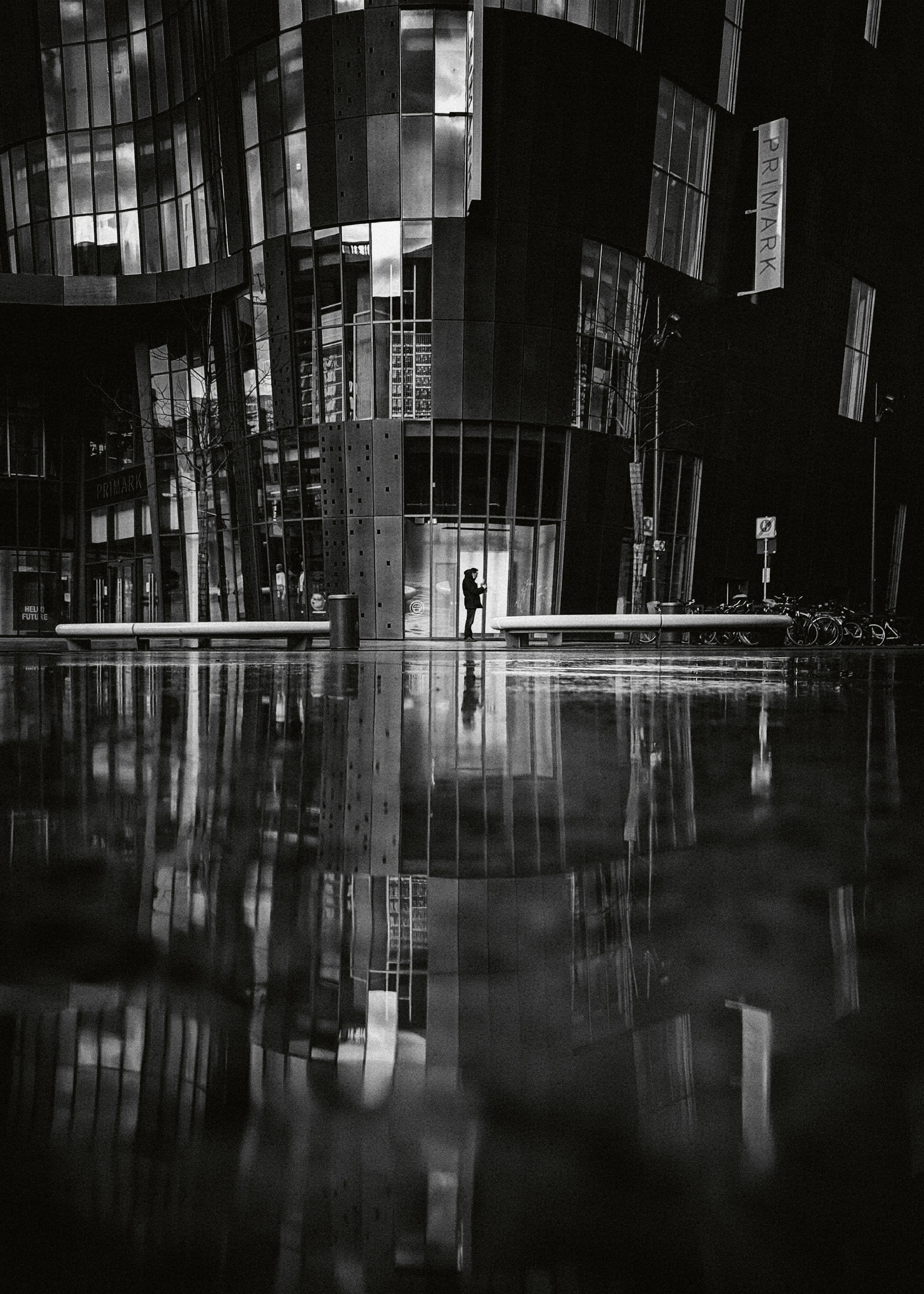 Black Urban Reflections Poster 0