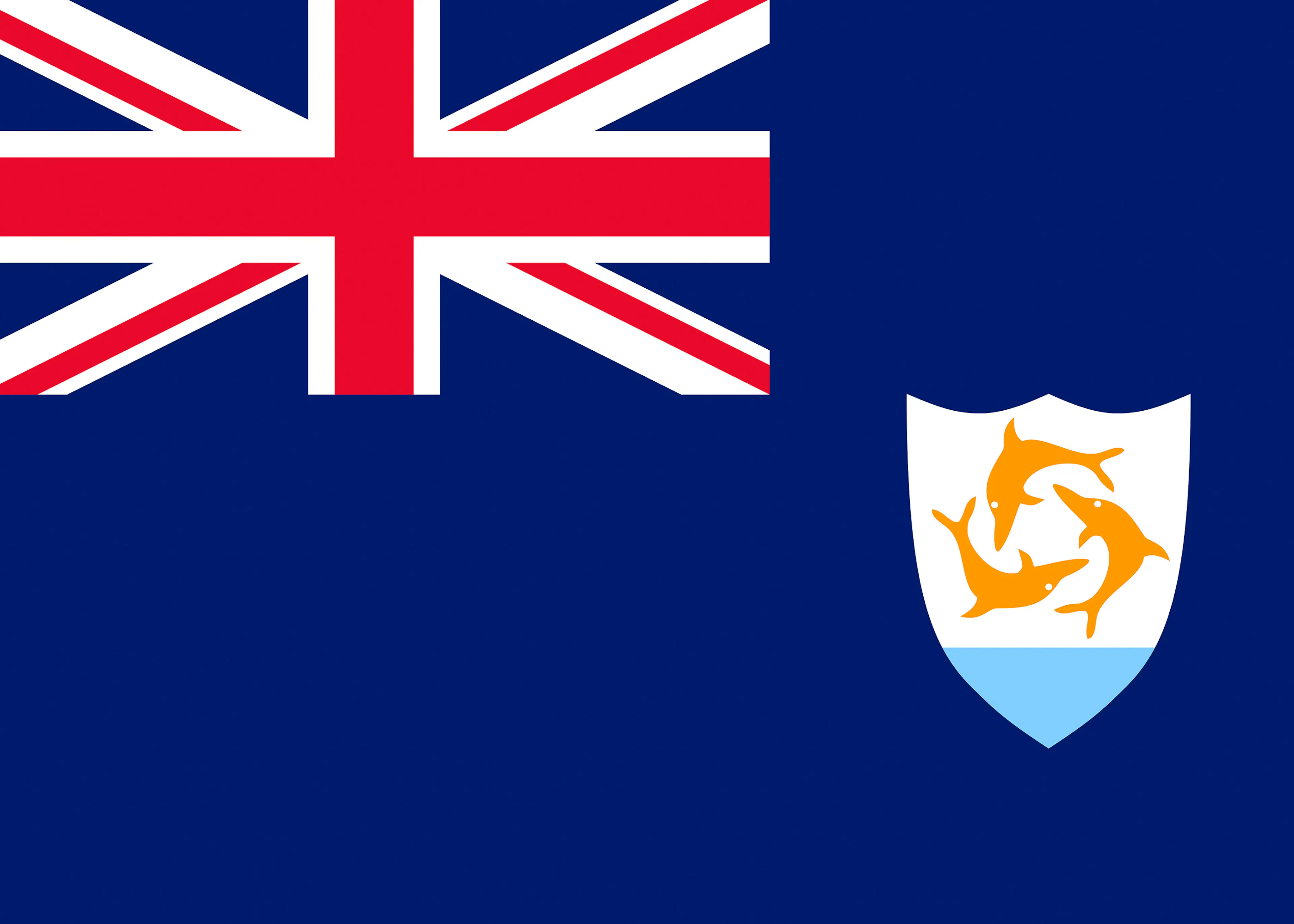 Bandiera di Anguilla Poster 0