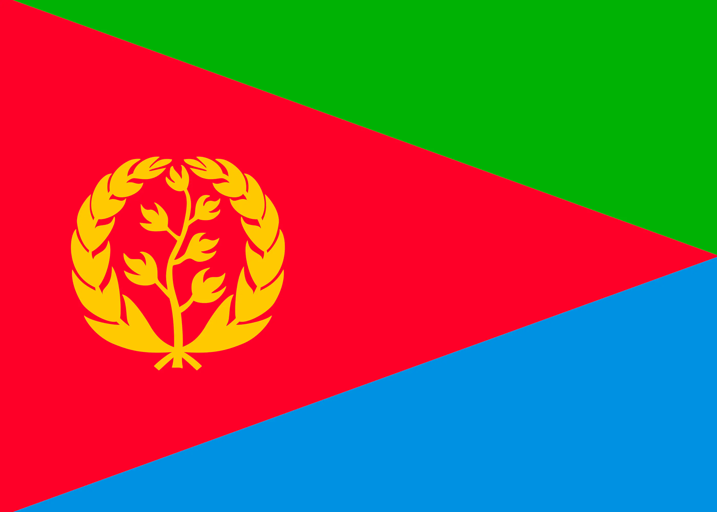 Flaga Erytrei Plakat 0