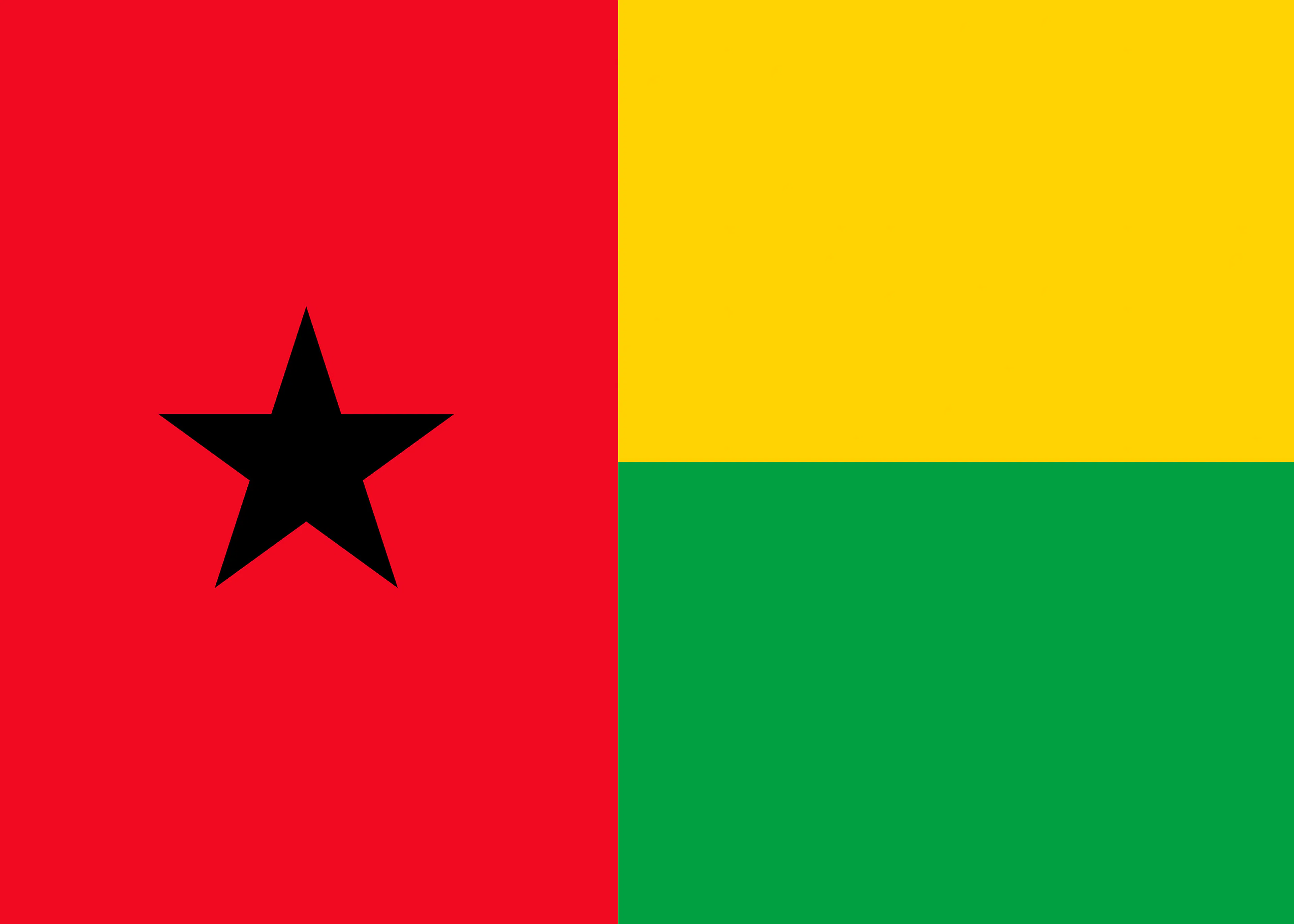 Flaga Gwinei-Bissau Plakat 0