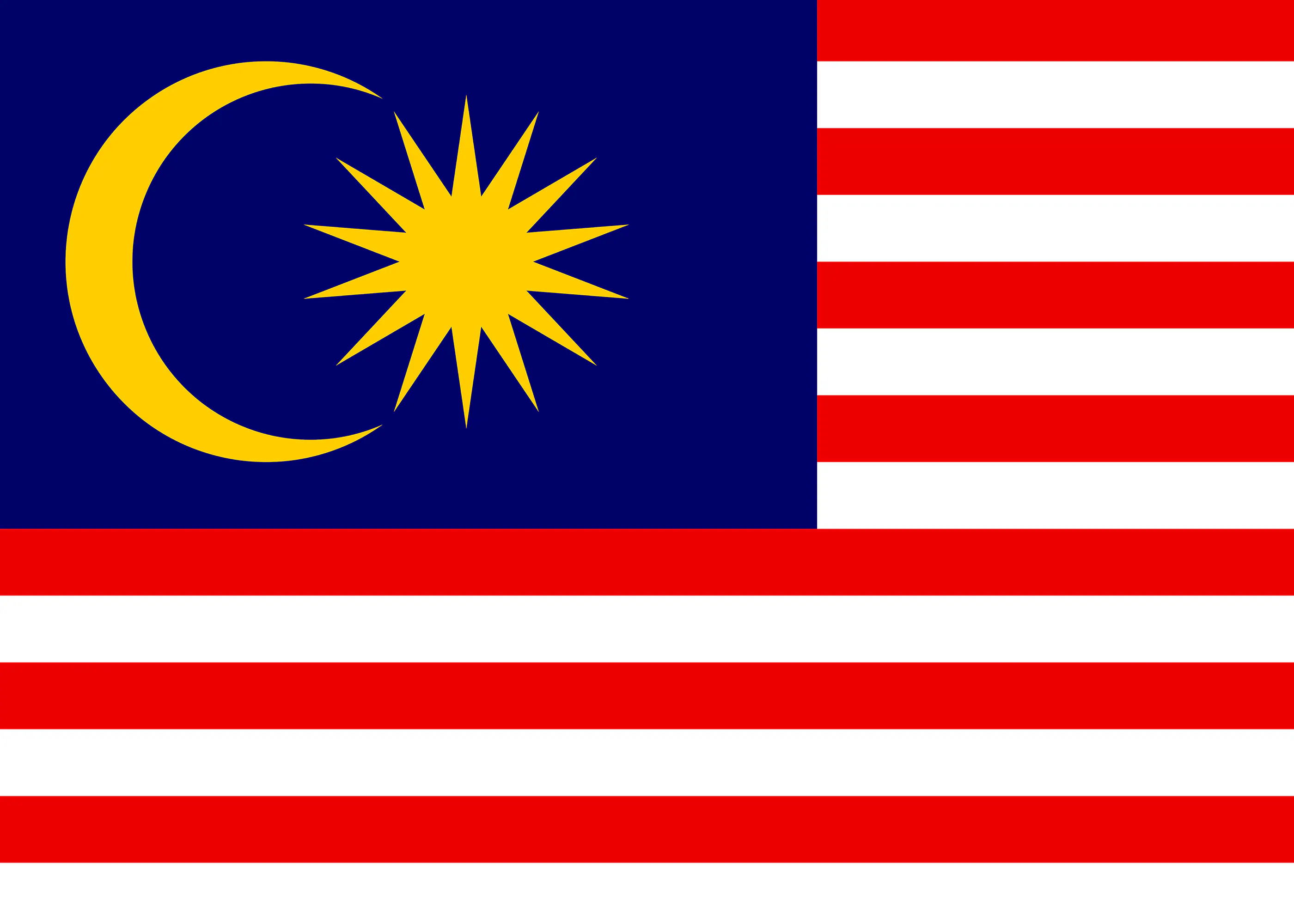 Malaysias flagga Poster 0
