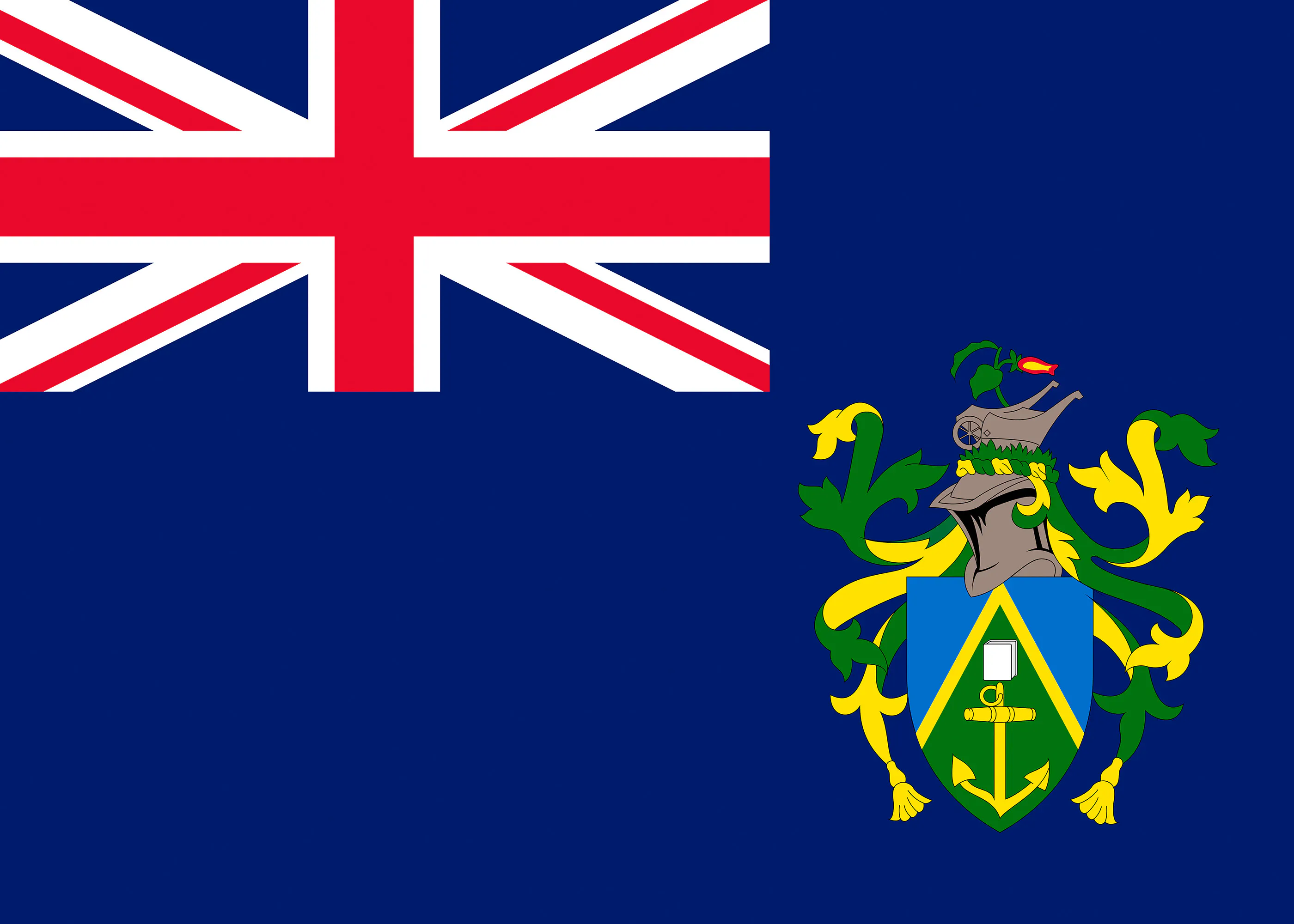 Flaga Turks i Caicos Plakat 0
