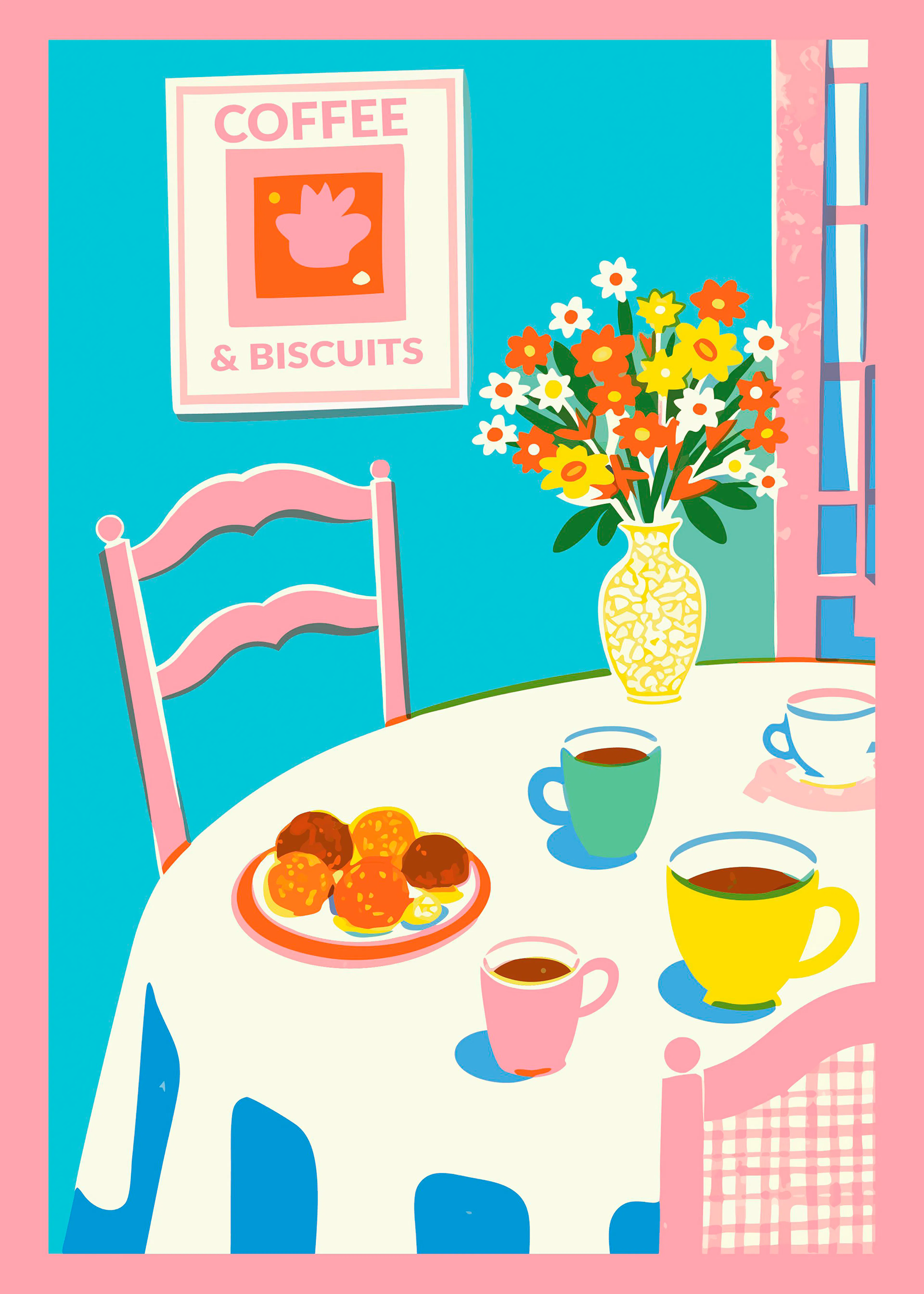 Cozy Coffee Time Poster 0
