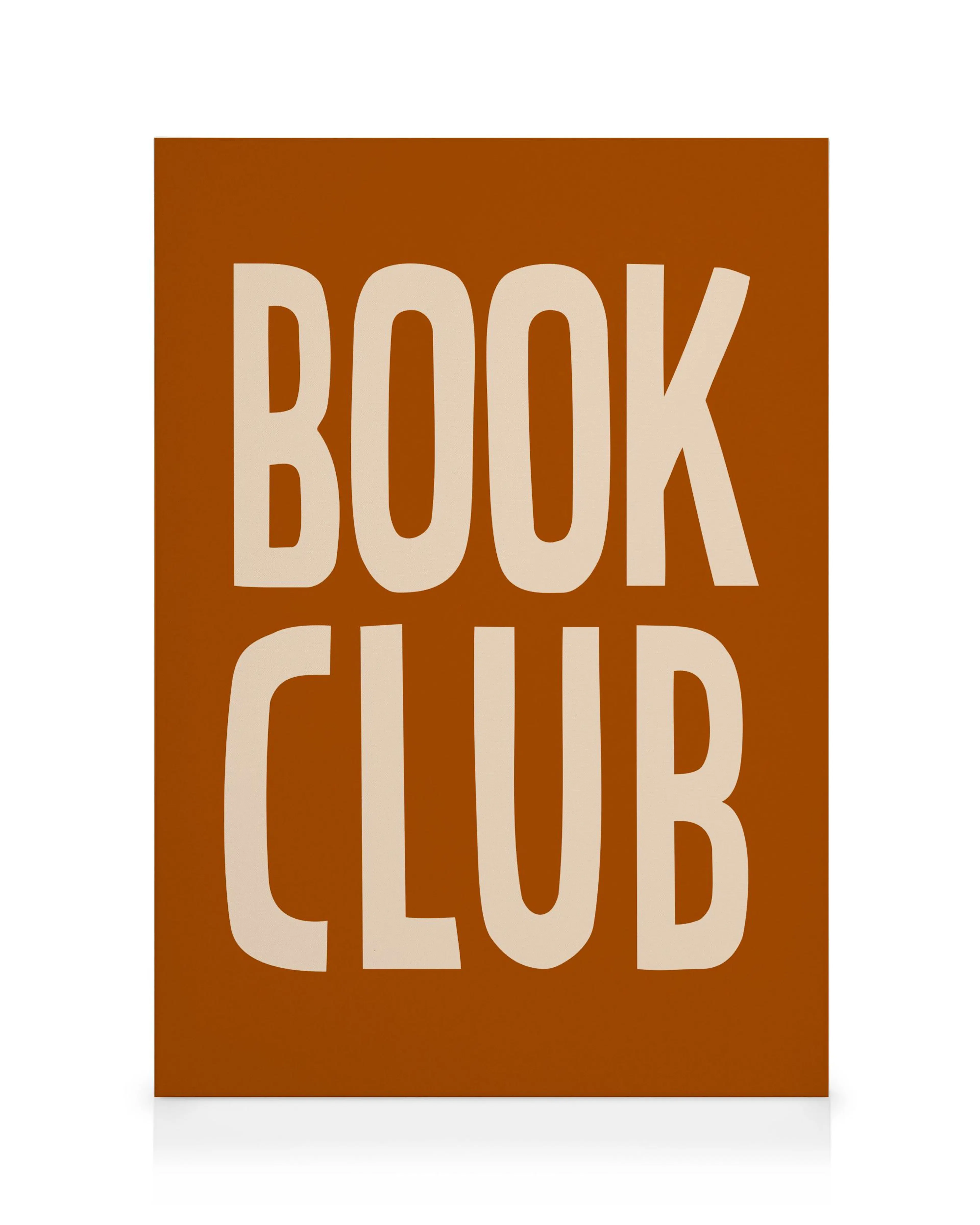 Buchclub Leinwandbild 0