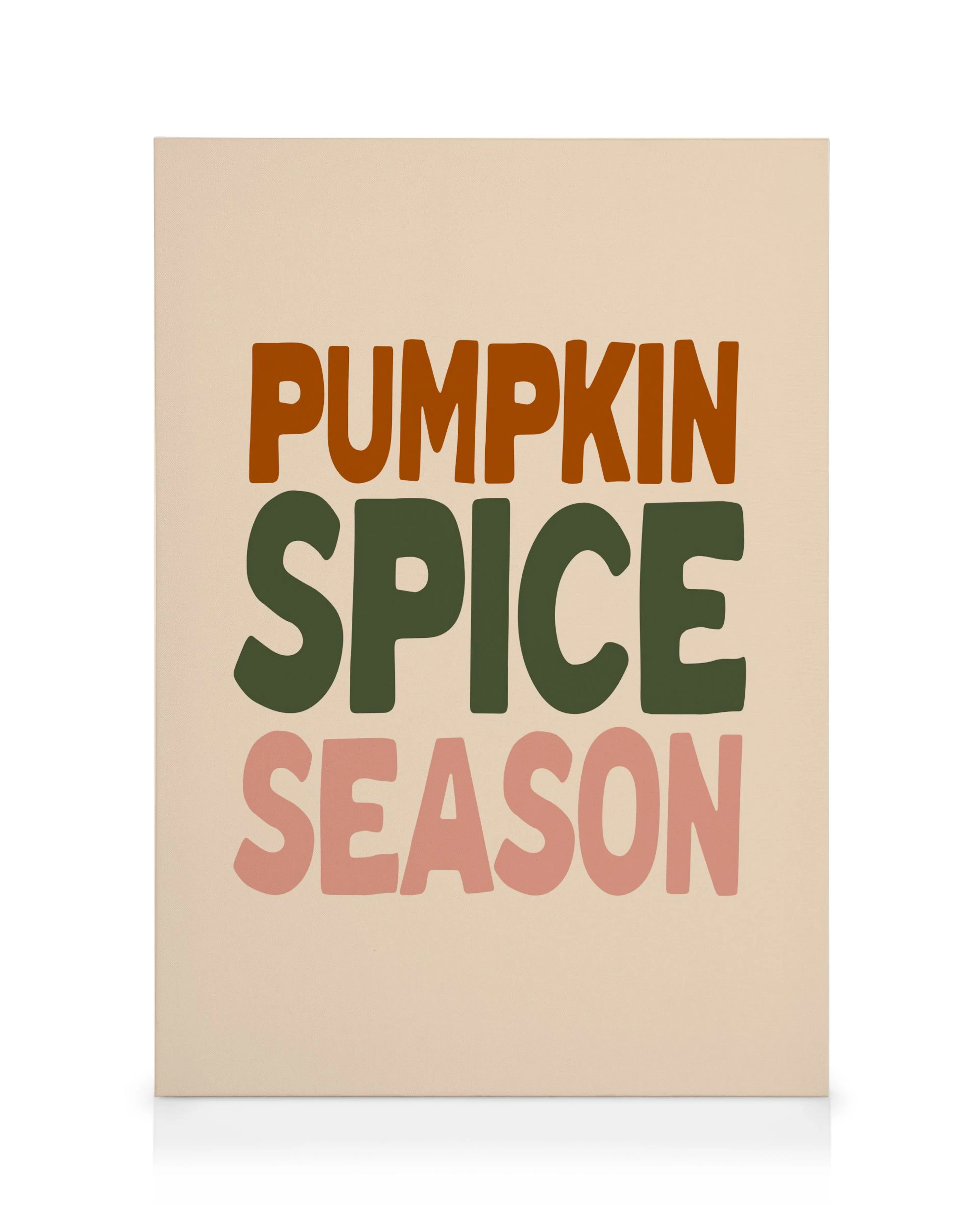 Pumpkin Spice Saison Leinwandbild 0