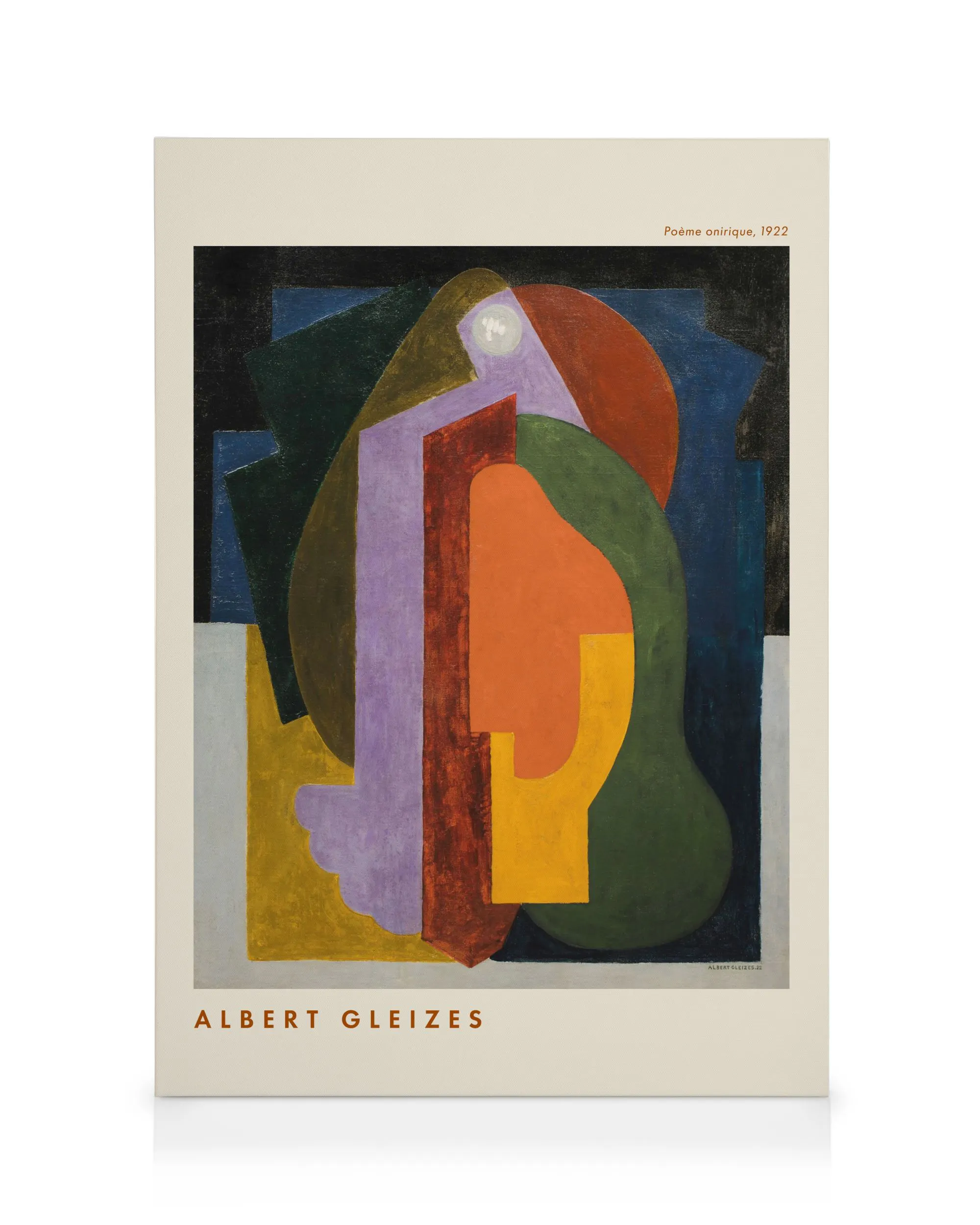 Albert Gleizes - Poéme onrique Canvas print 0