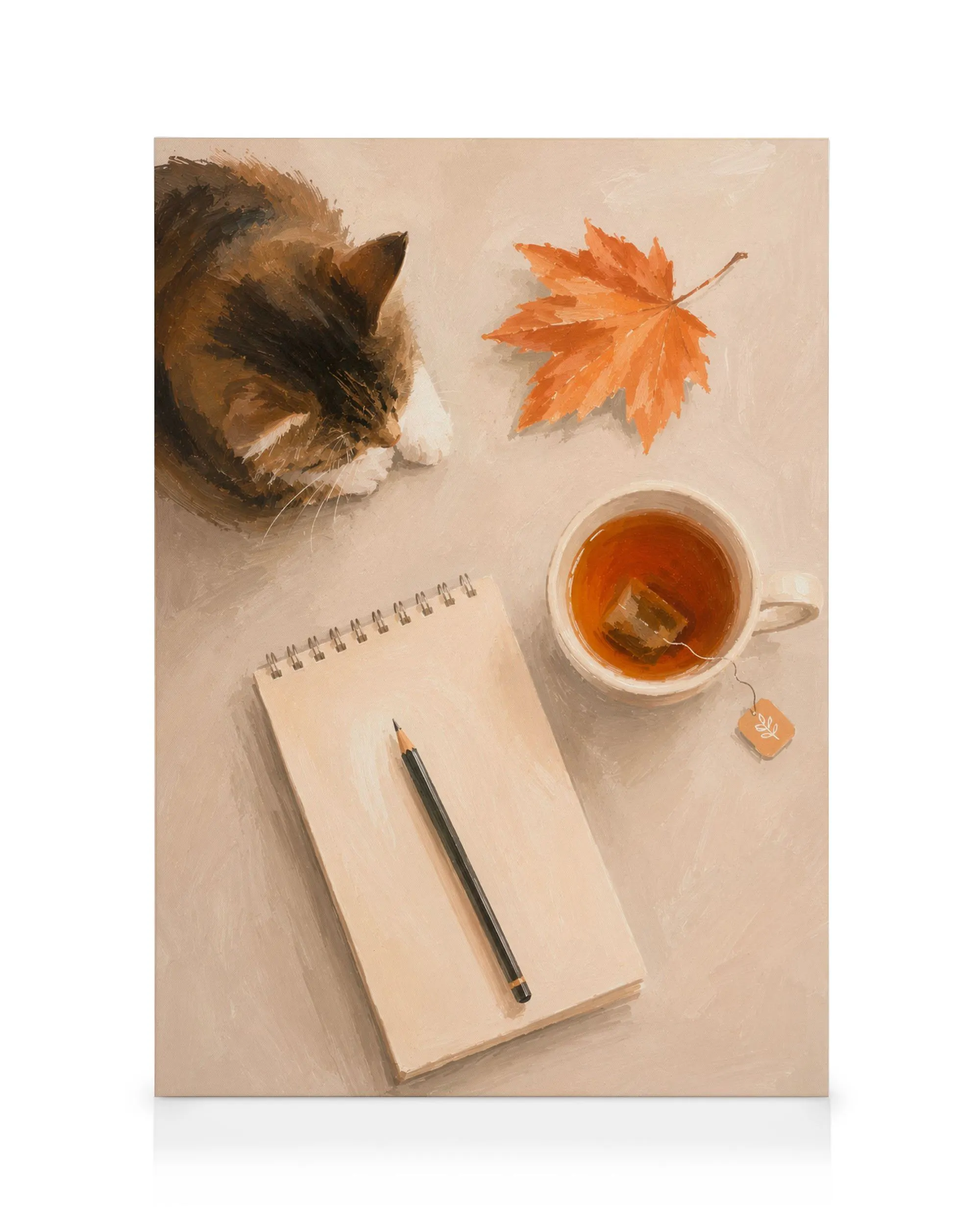 Cosy Tea Time Stampa su tela 0