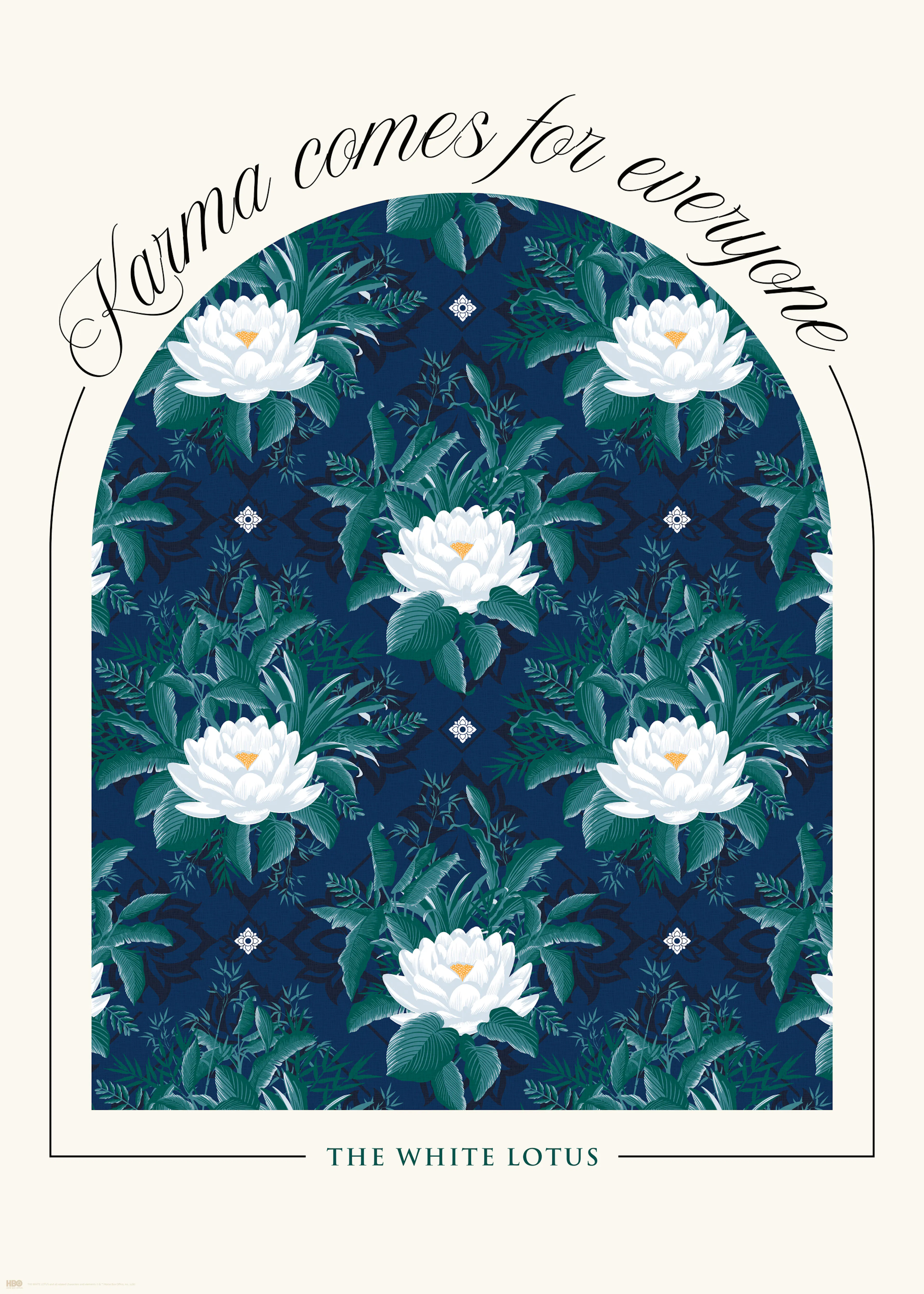 The White Lotus - Karma Comes Juliste 0
