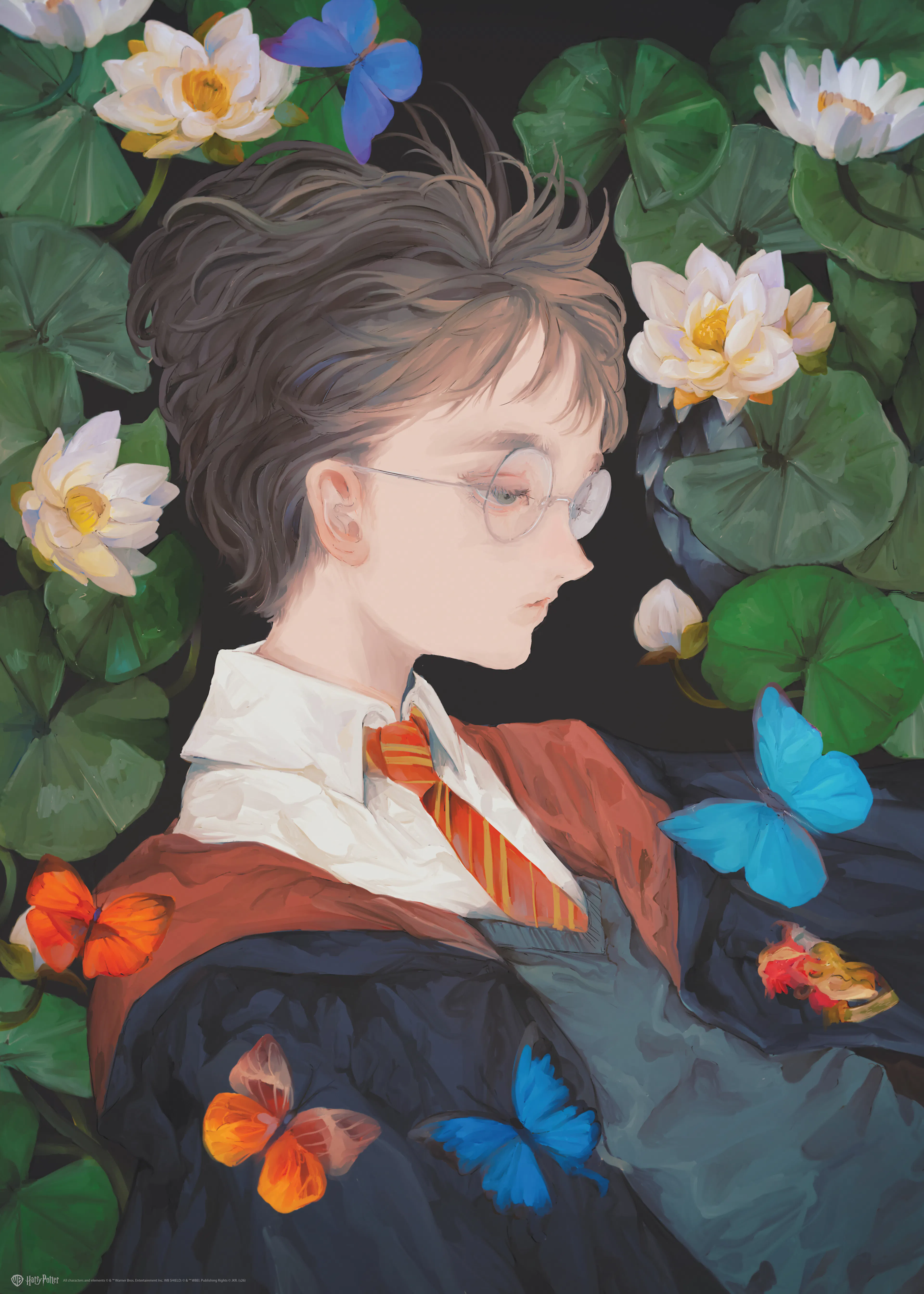 Harry Potter™ - Harry Potter Illustration Butterfly Poster 0