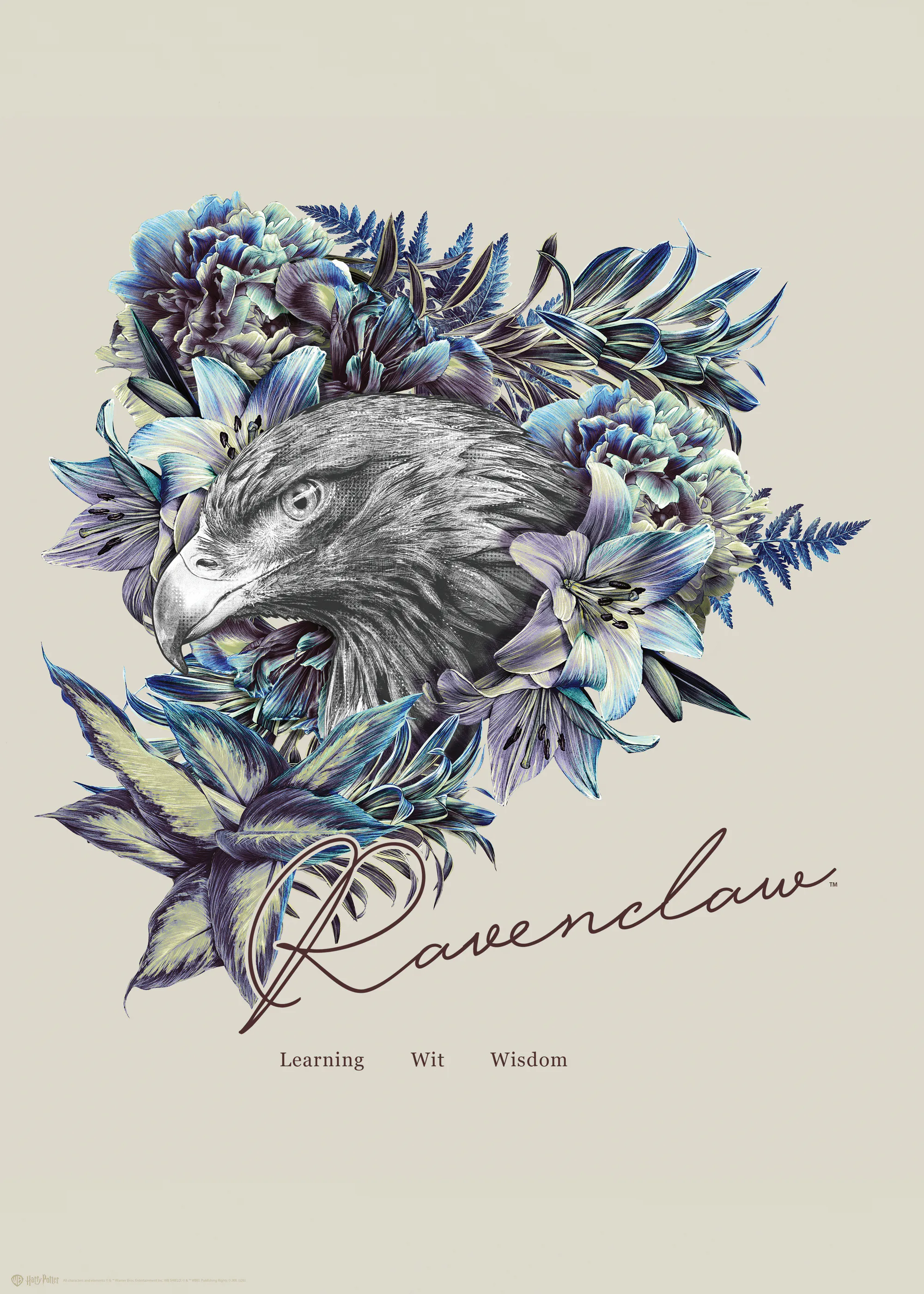 Harry Potter™ - Ravenclaw Illustration Poster 0