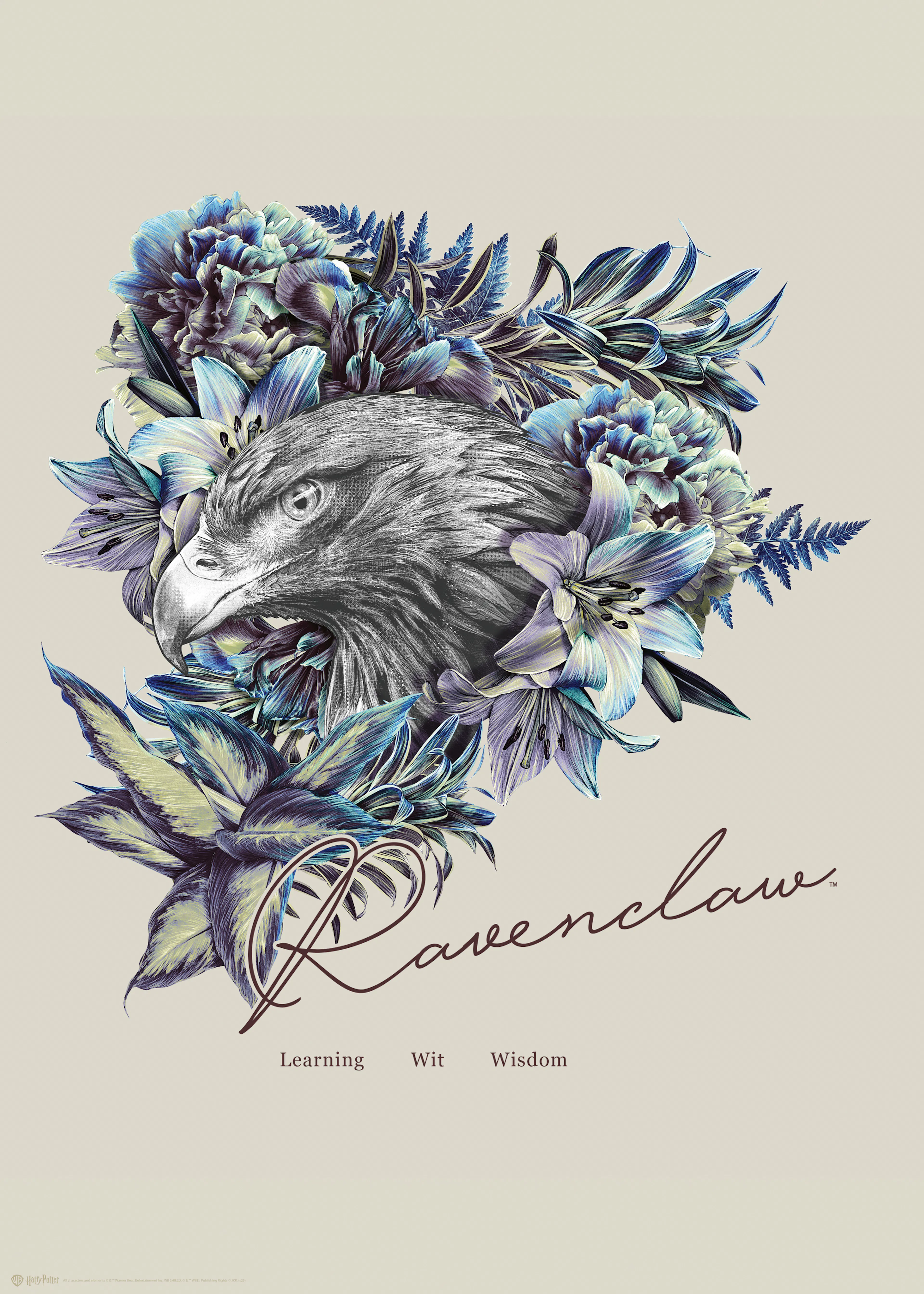 Harry Potter™ - Ravenclaw Illustration Juliste 0
