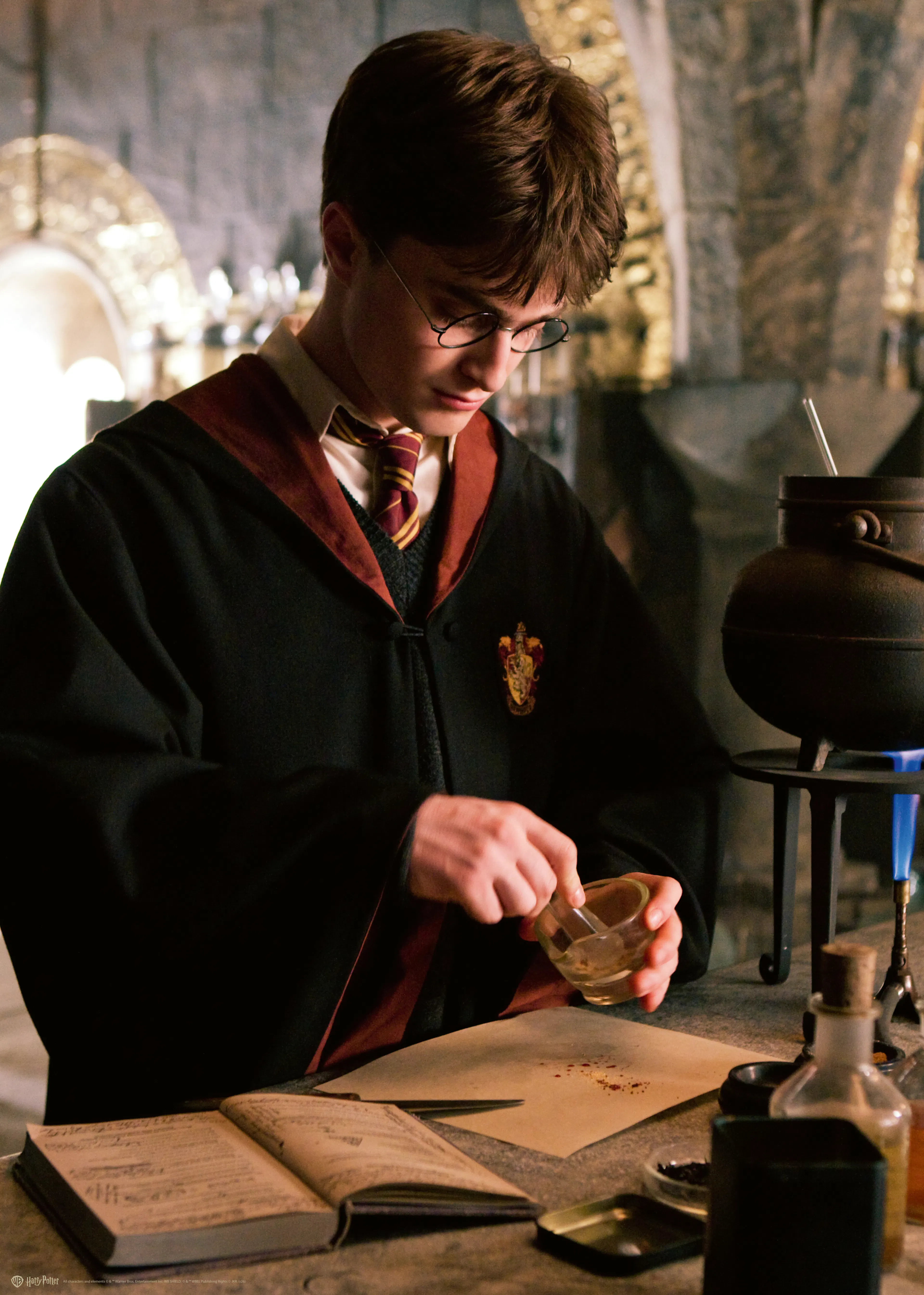 Harry Potter™ - Harry Making Potion Poster 0