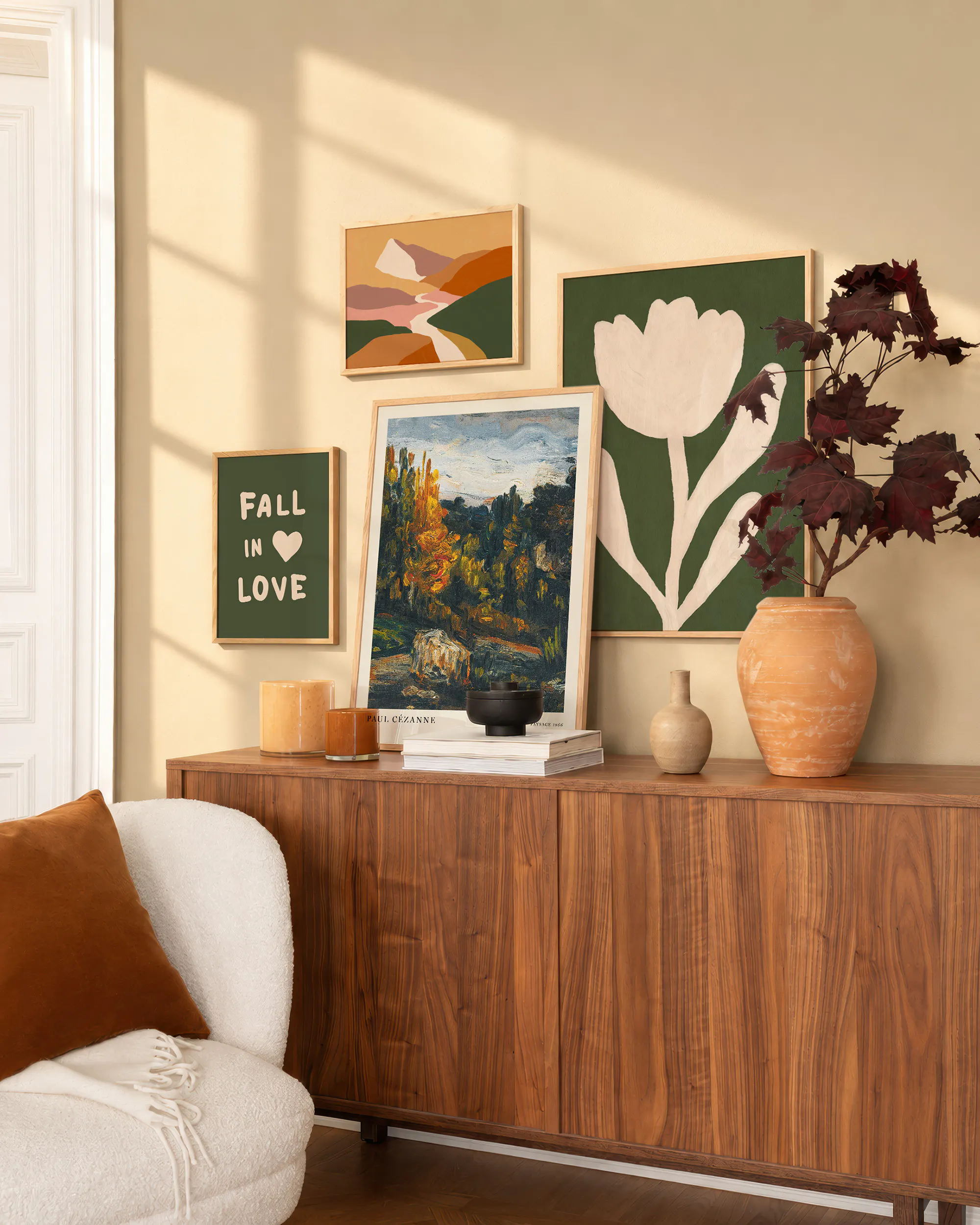 We love fall zeď inspirace