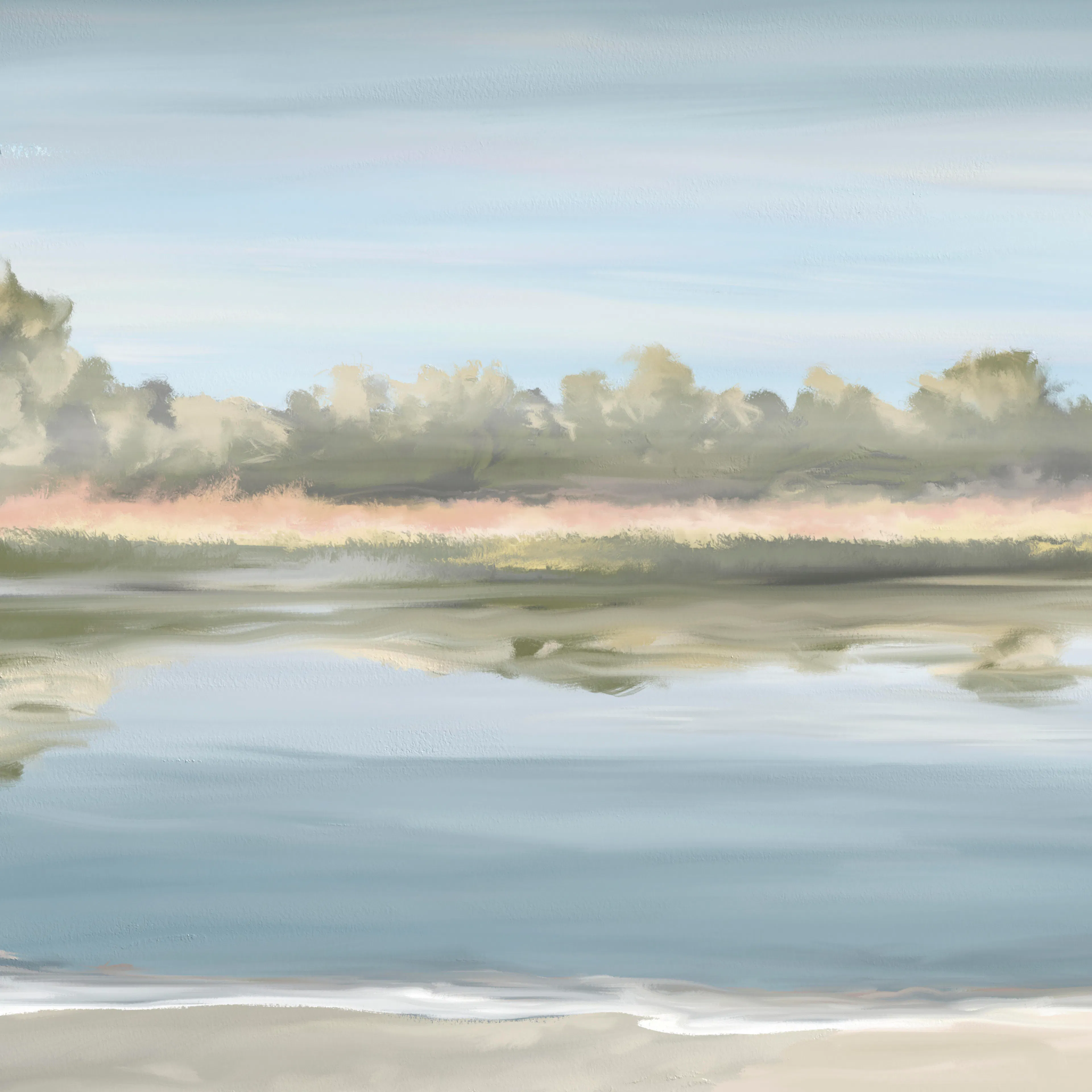 Reflets Tranquilles Poster 0