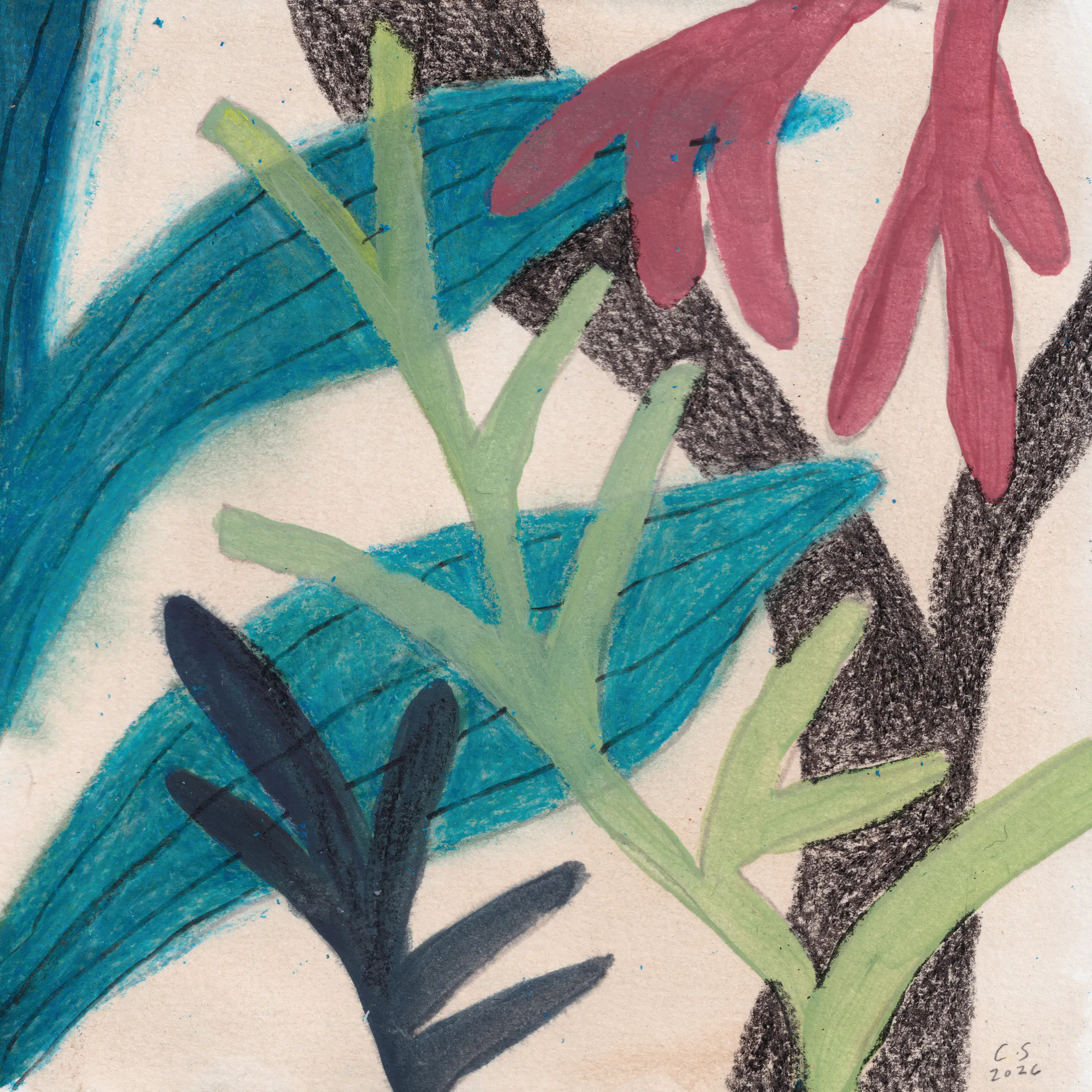 Abstract Foliage Poster 0