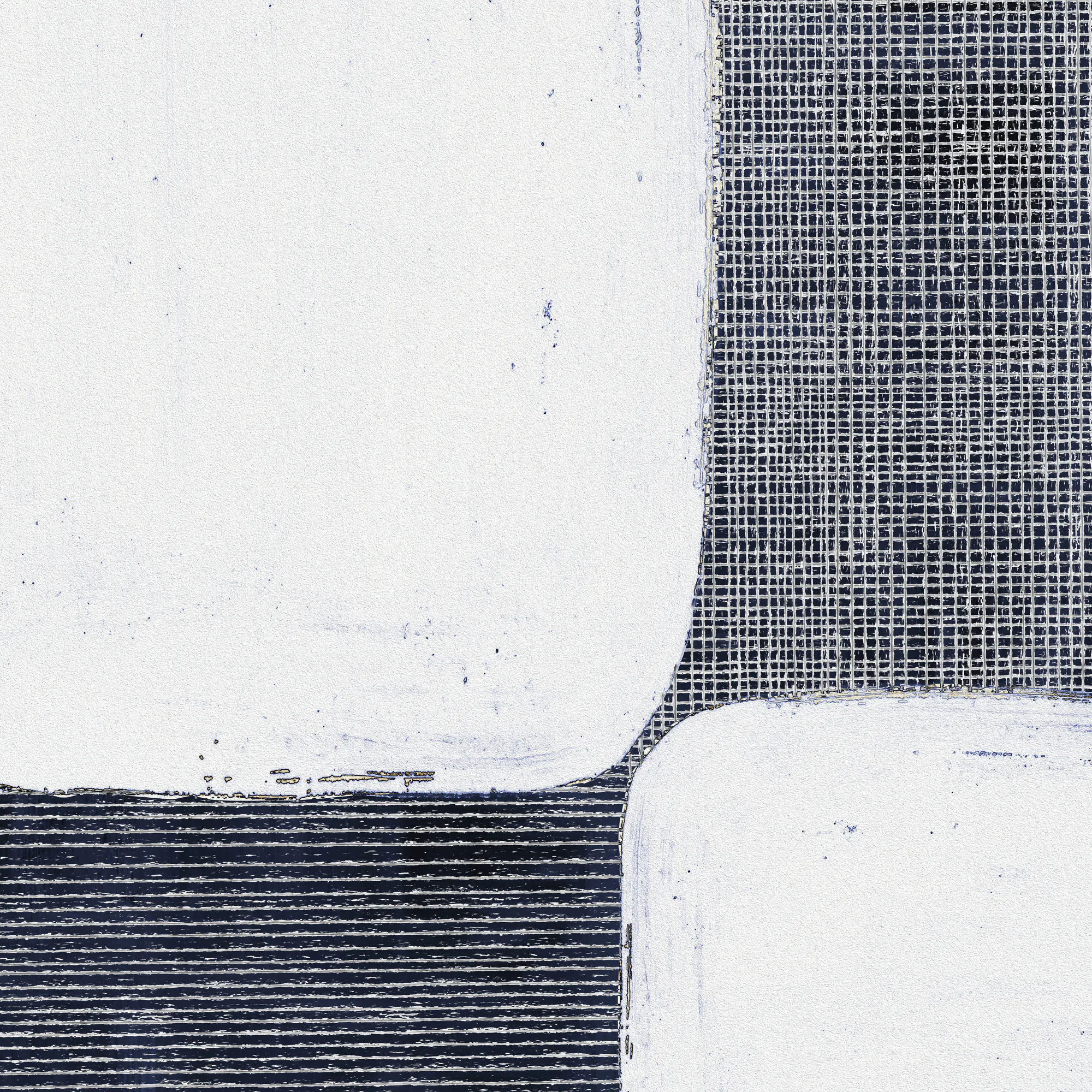 Sleek Blue Modern Minimalism Poster 0