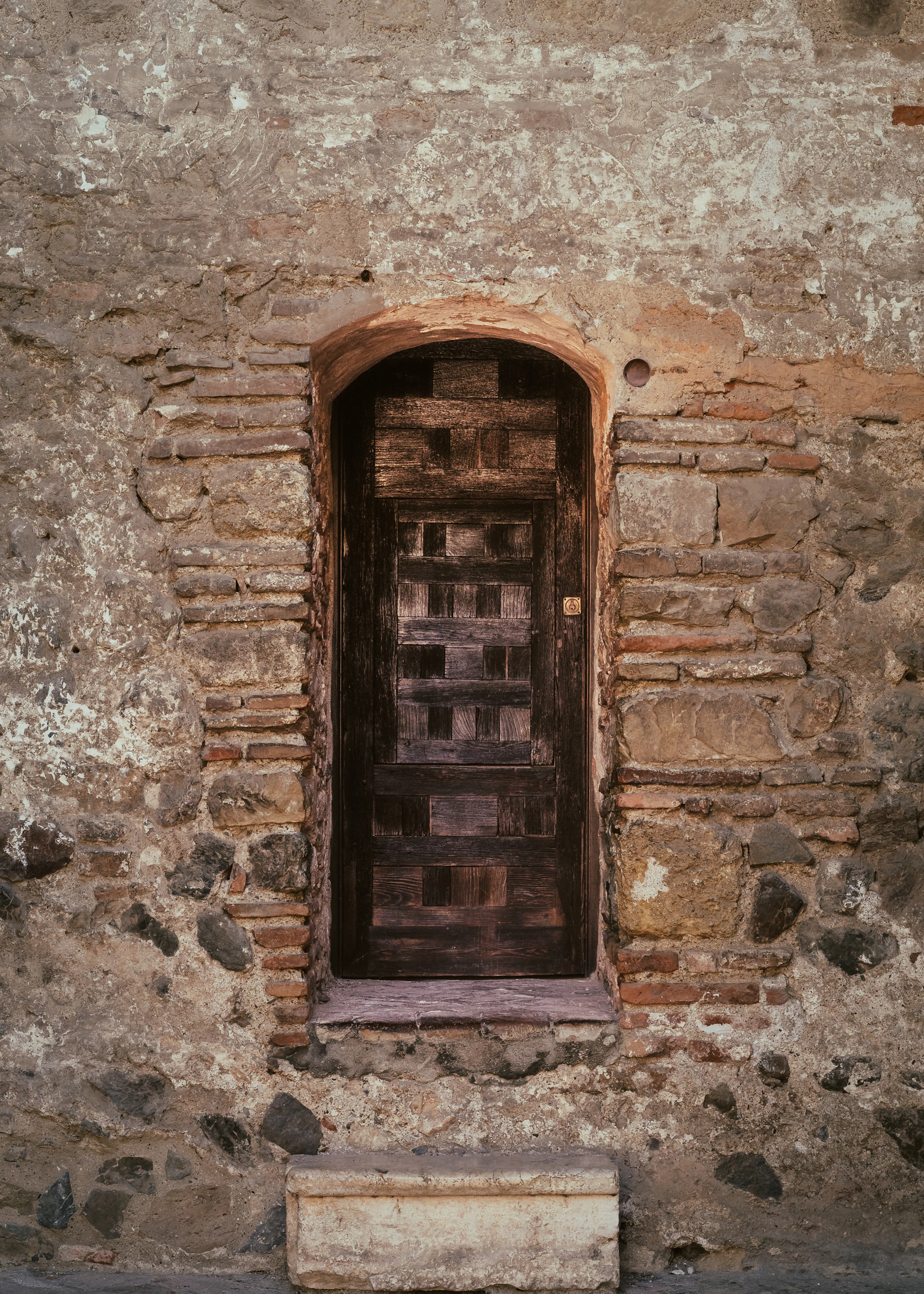 Porte Rustique Marron Poster 0