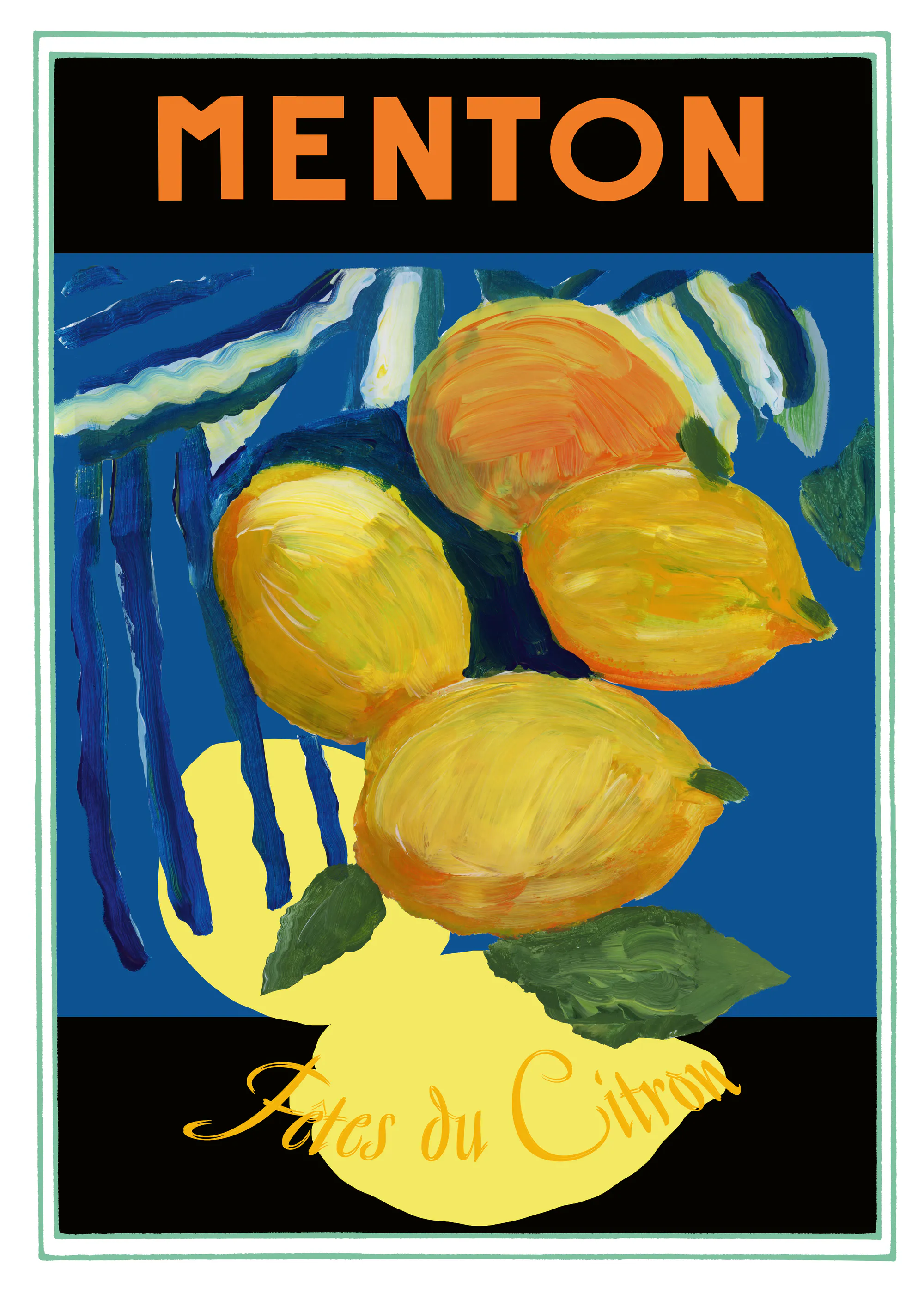 Citrons de Menton Poster 0