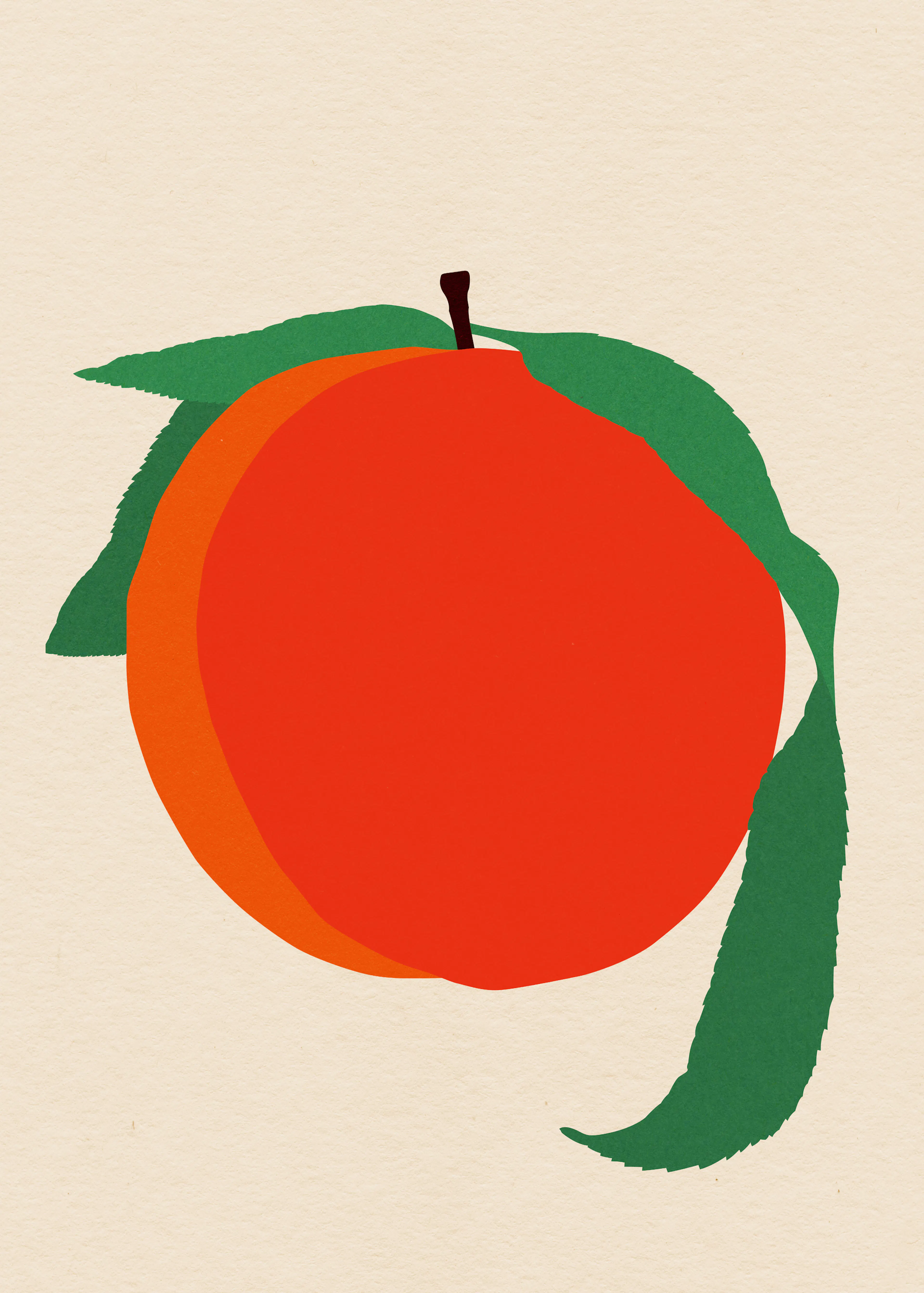 Peach Vibes Poster 0