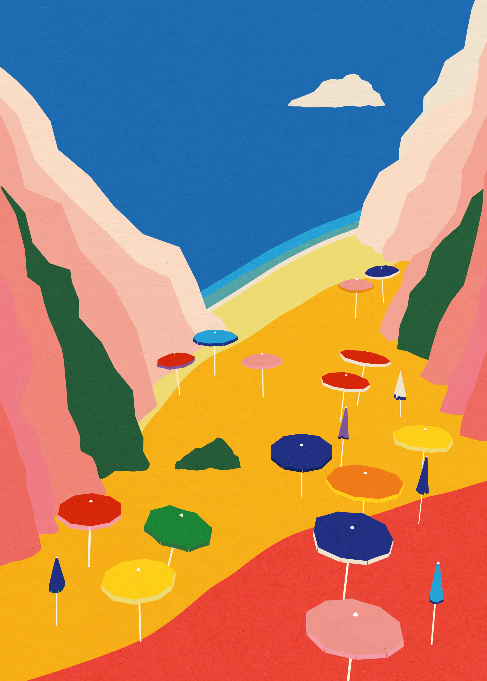Sunset Canyon Poster 0