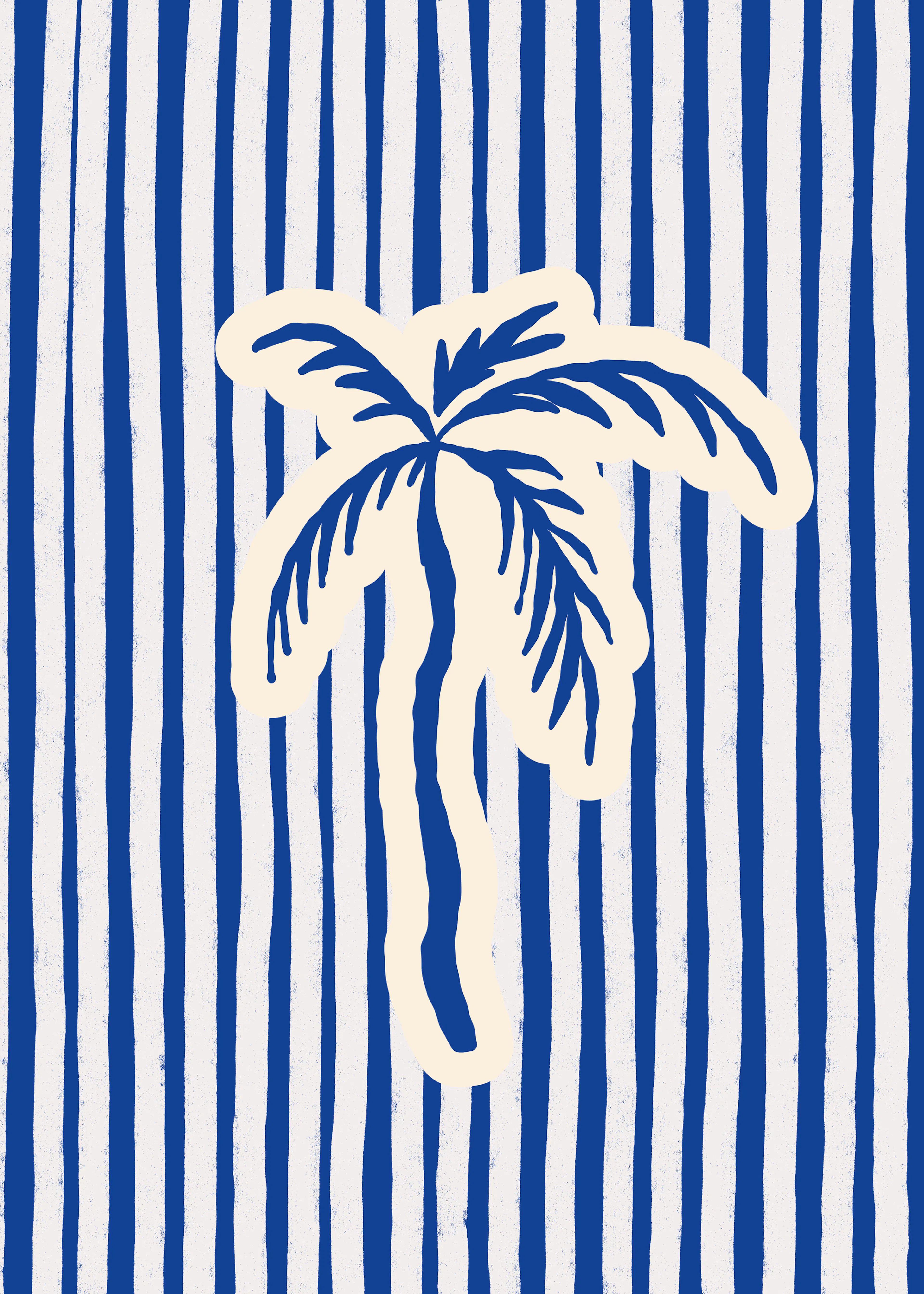 Blu Tropical Vibes Poster 0