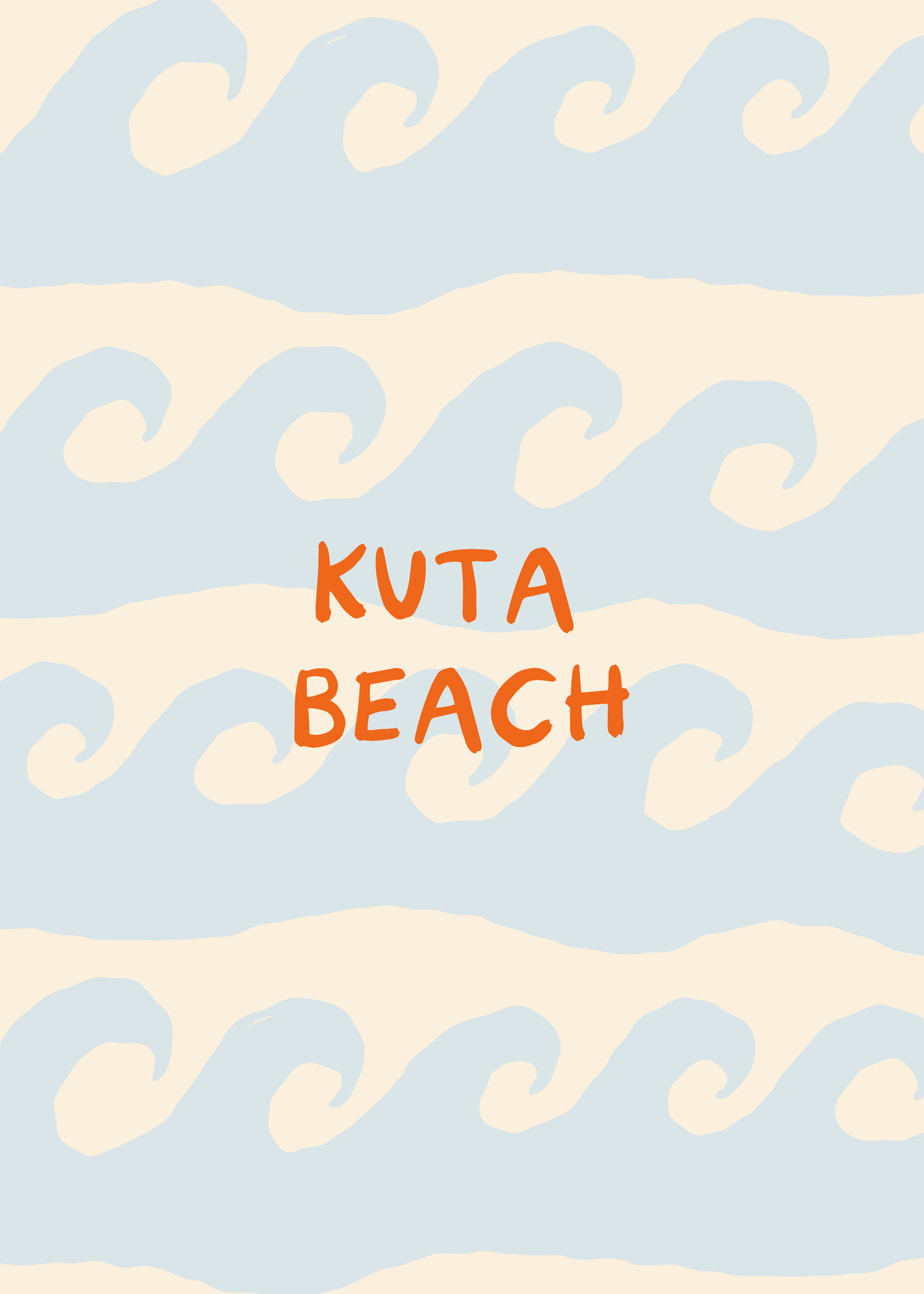 Kuta Vagues Poster 0