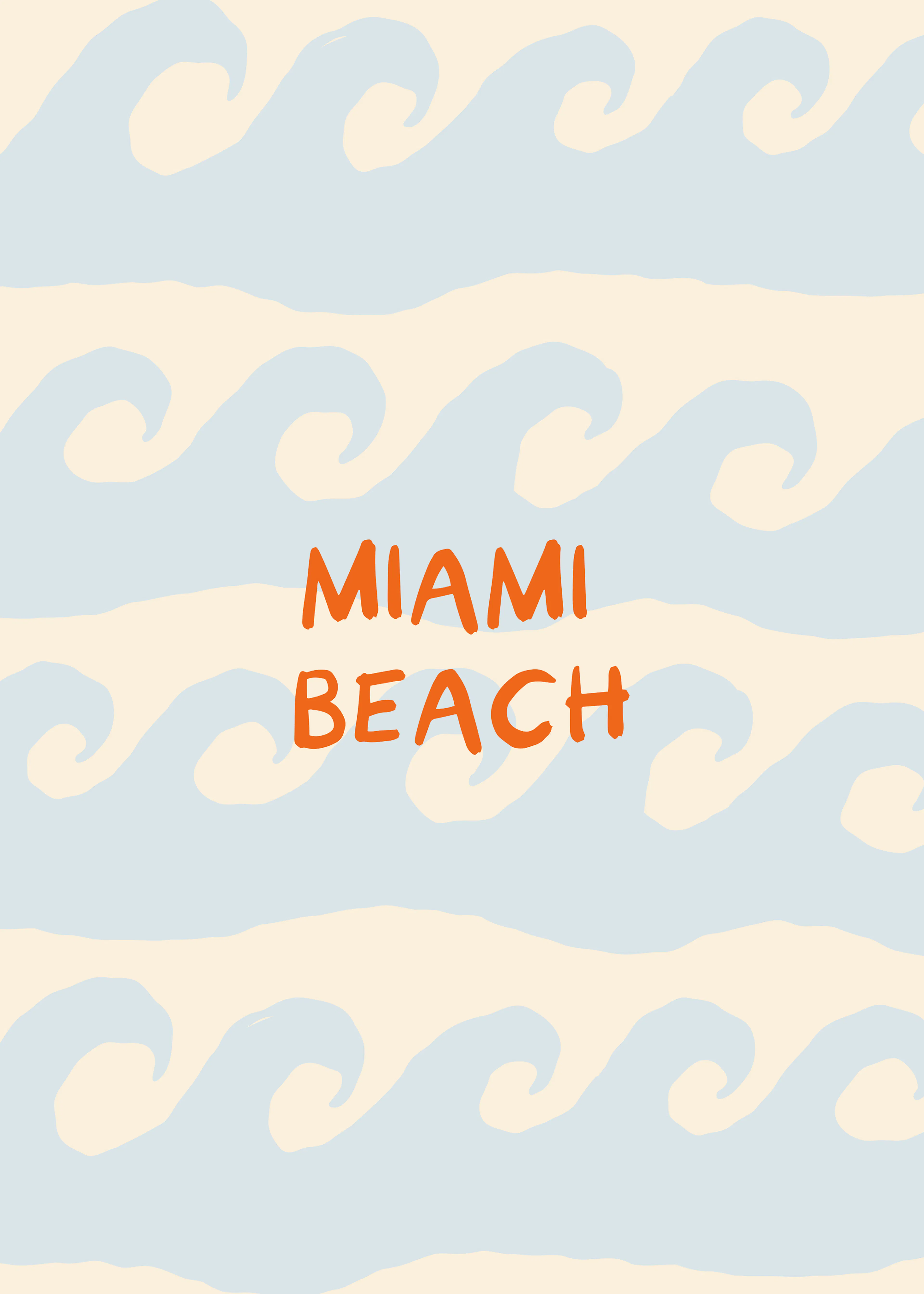 Miami Vagues Poster 0