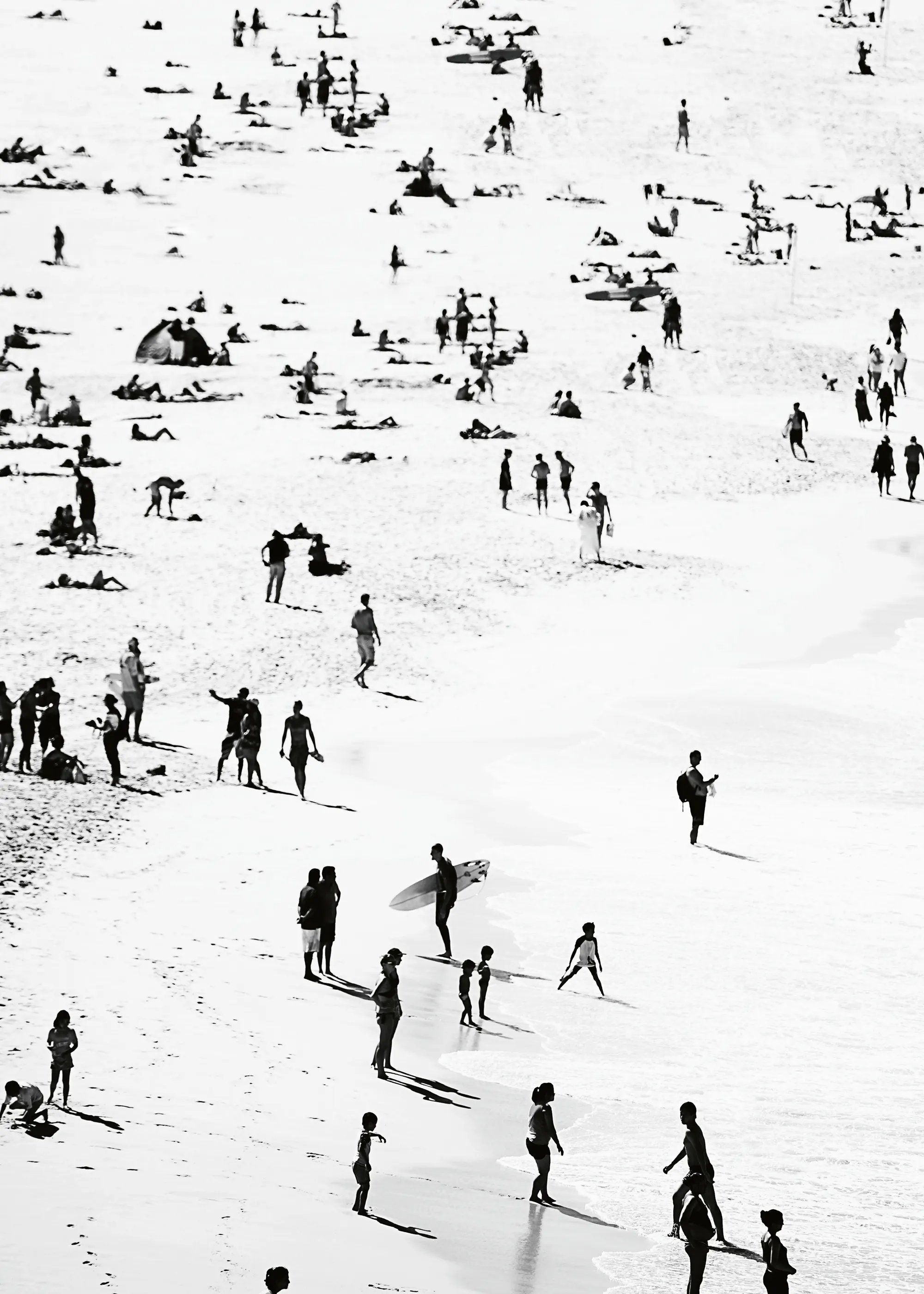 Foule d'Hiver Poster 0