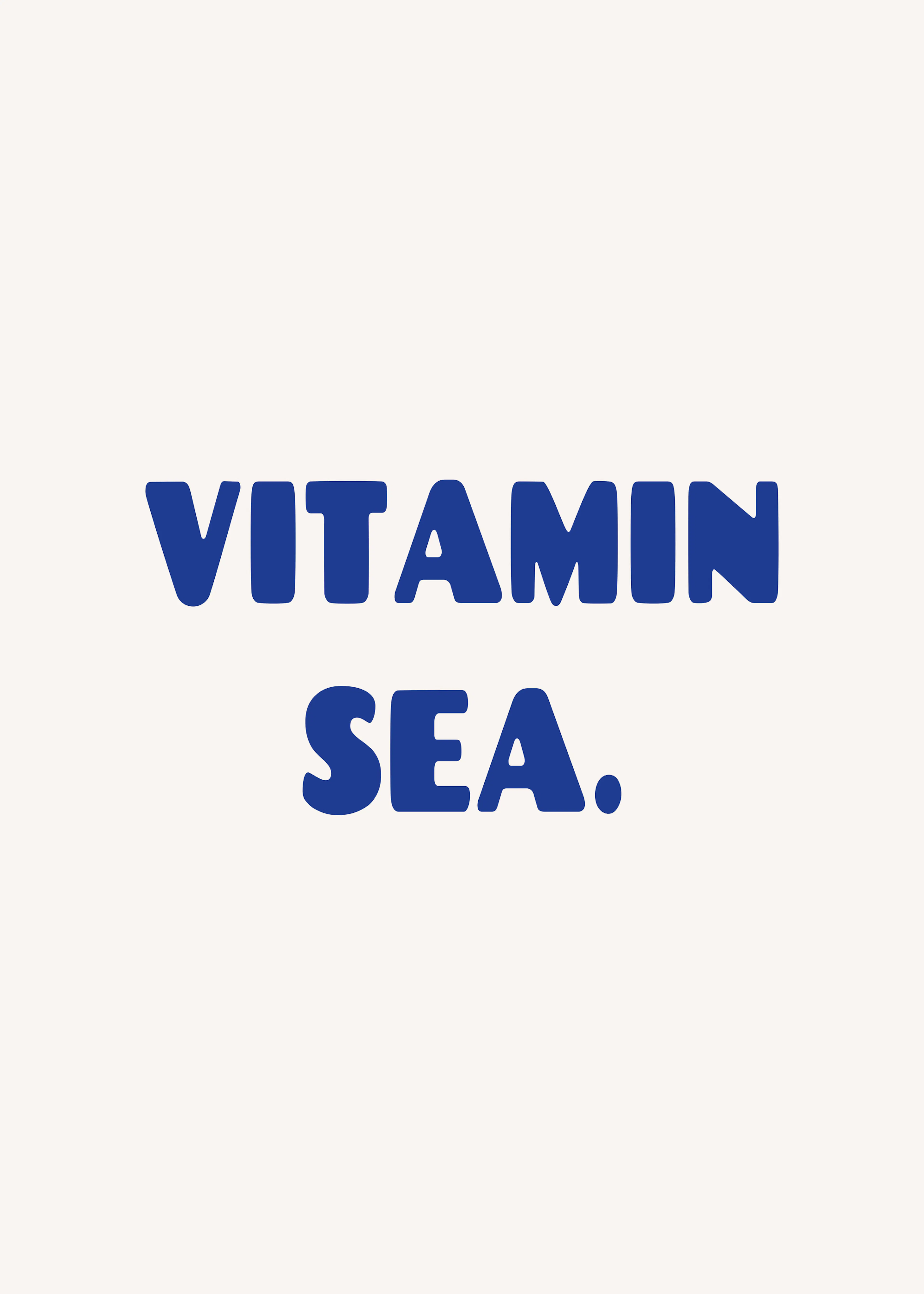 Vitamin Sea Poster 0