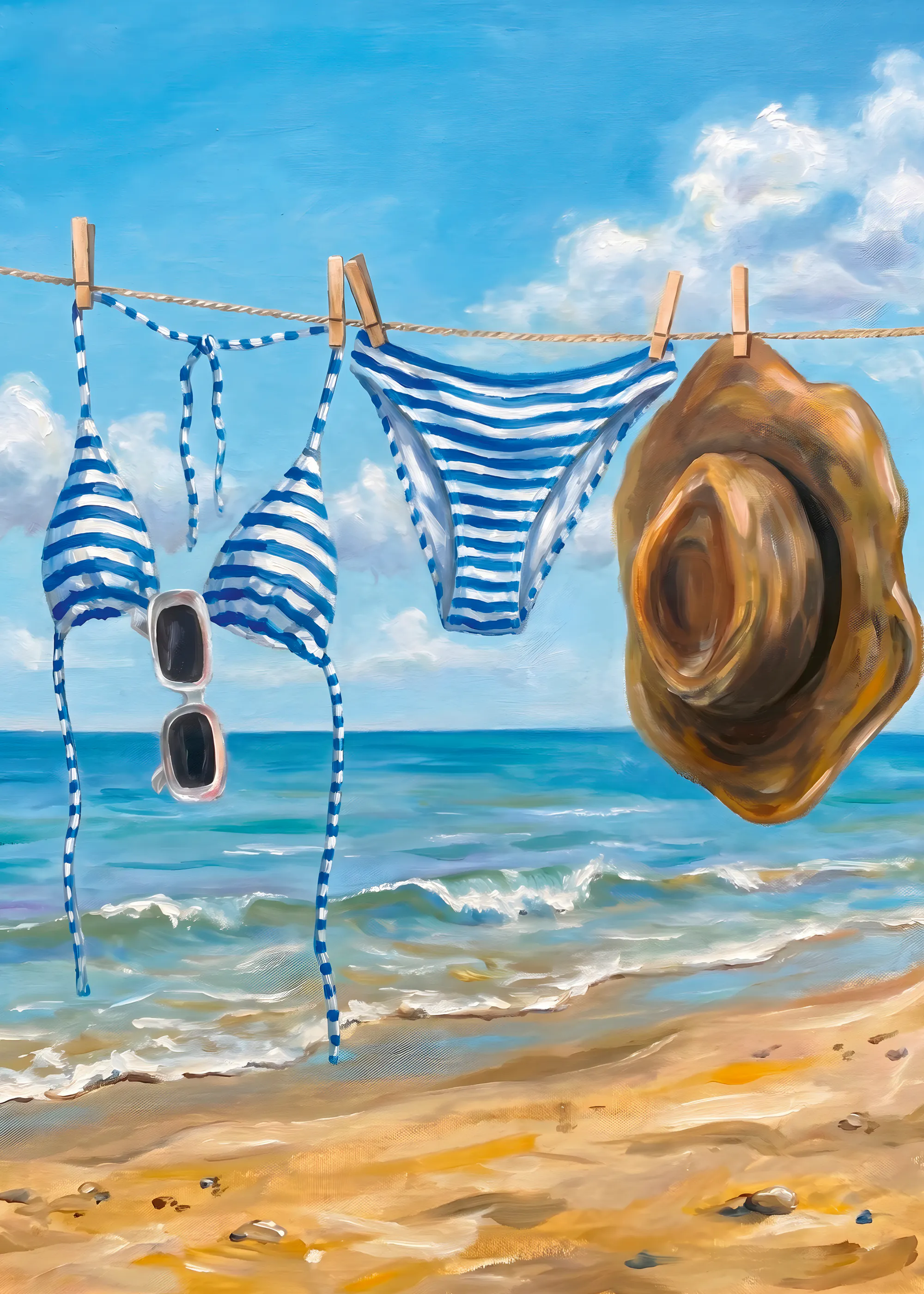 Vibes de Playa Póster 0