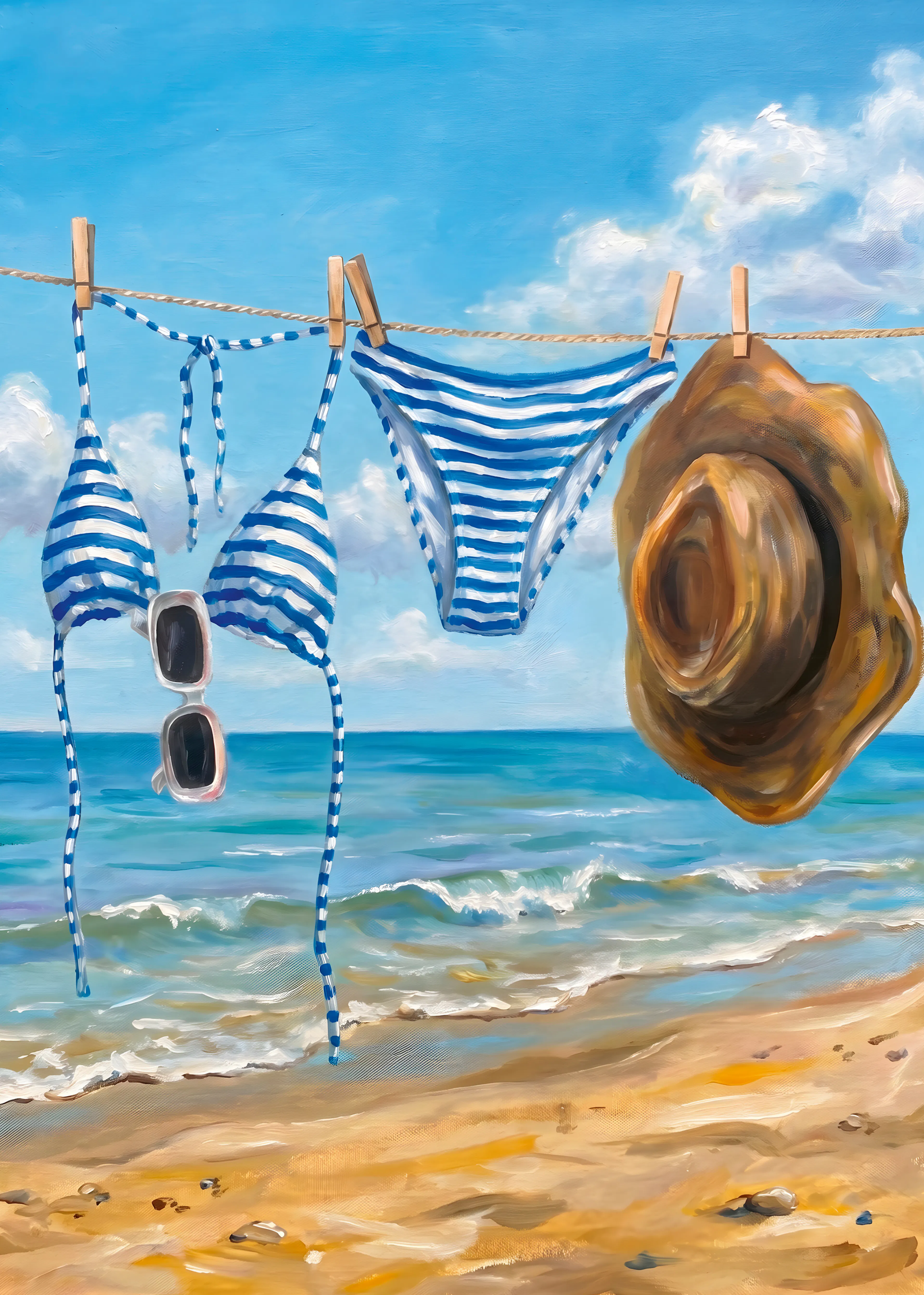 Beachwear Vibes Poster 0