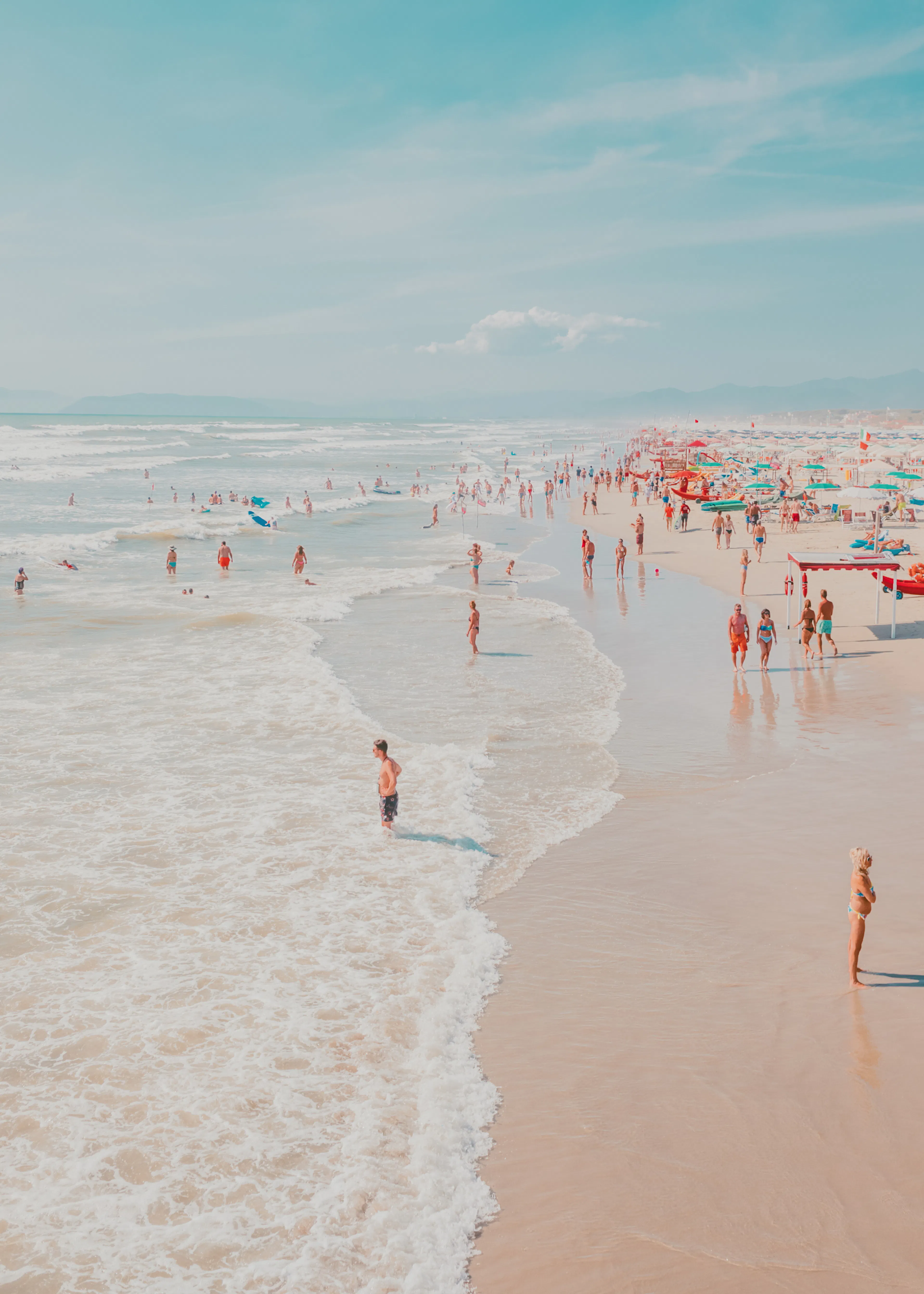 Ambiance Plage Bleue Sereine Poster 0