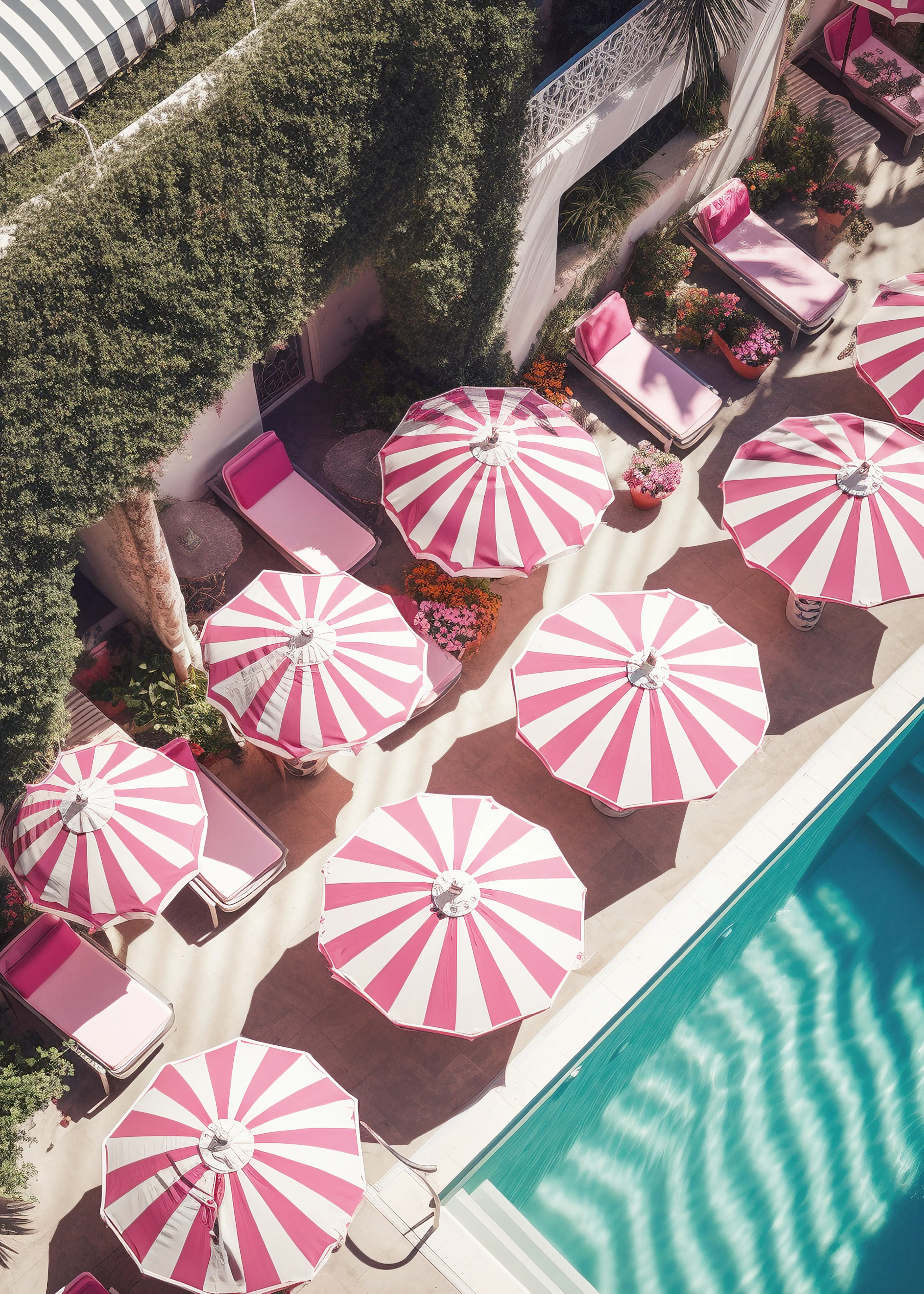 Poolside Vibes Poster 0