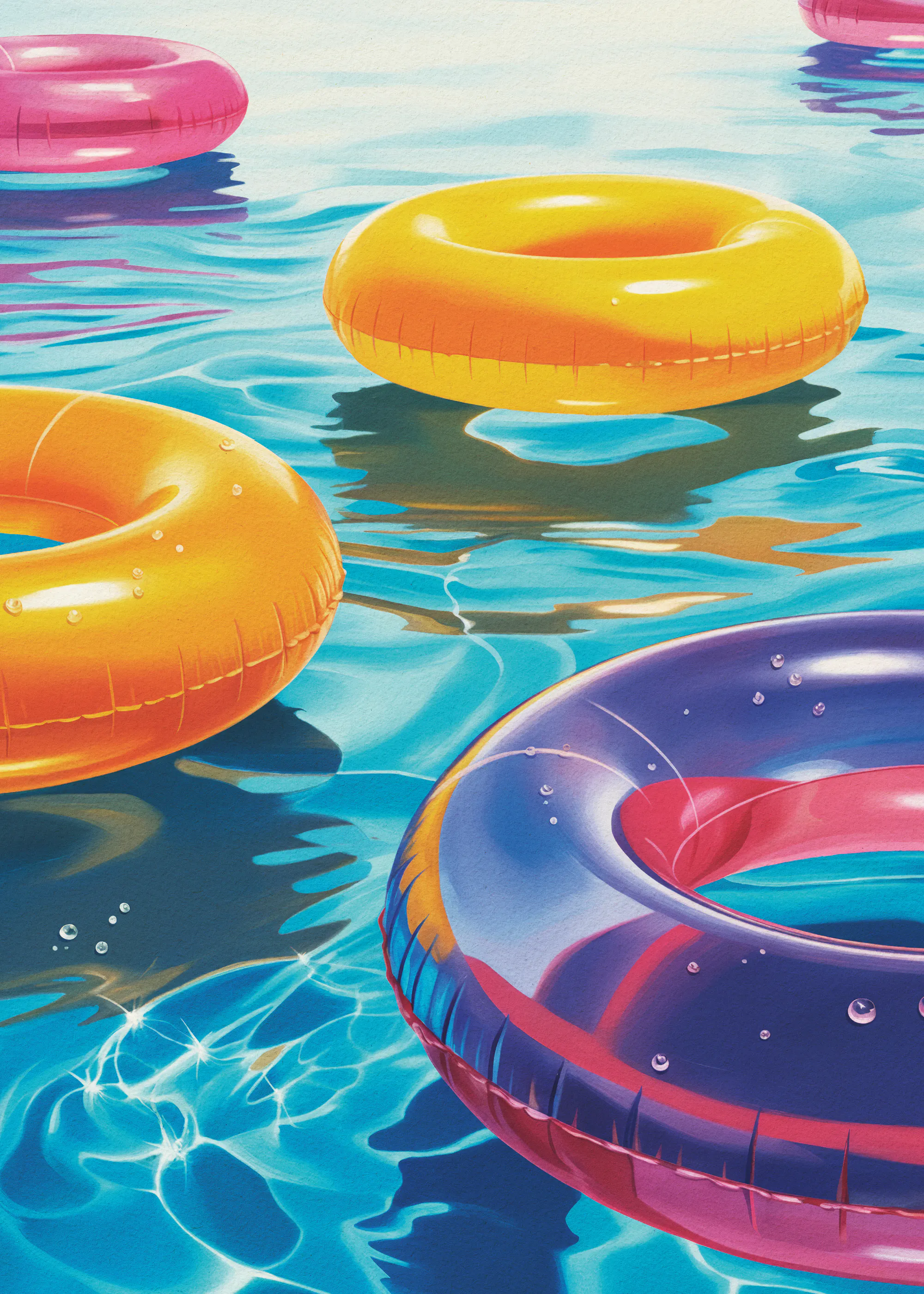 Bouée de Piscine Poster 0
