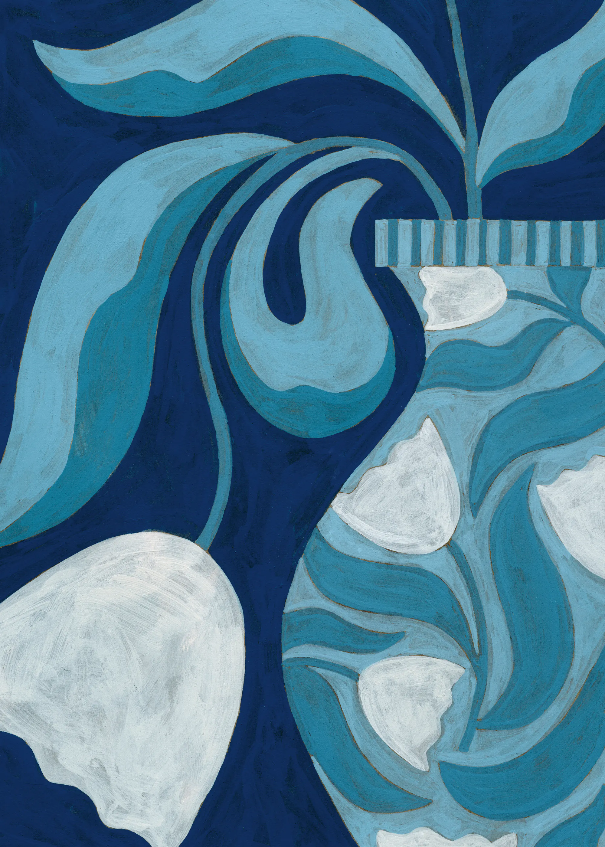 Blue Elegance Poster 0