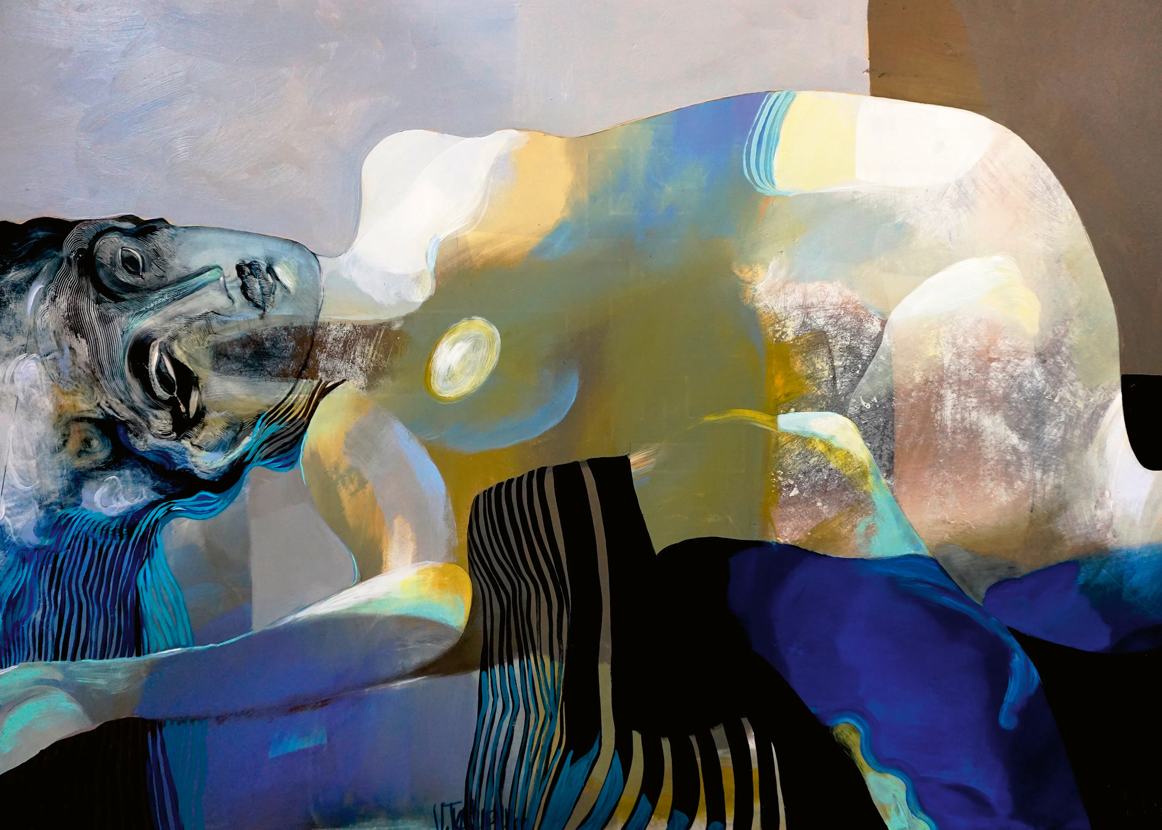 Abstract Nude Poster 0