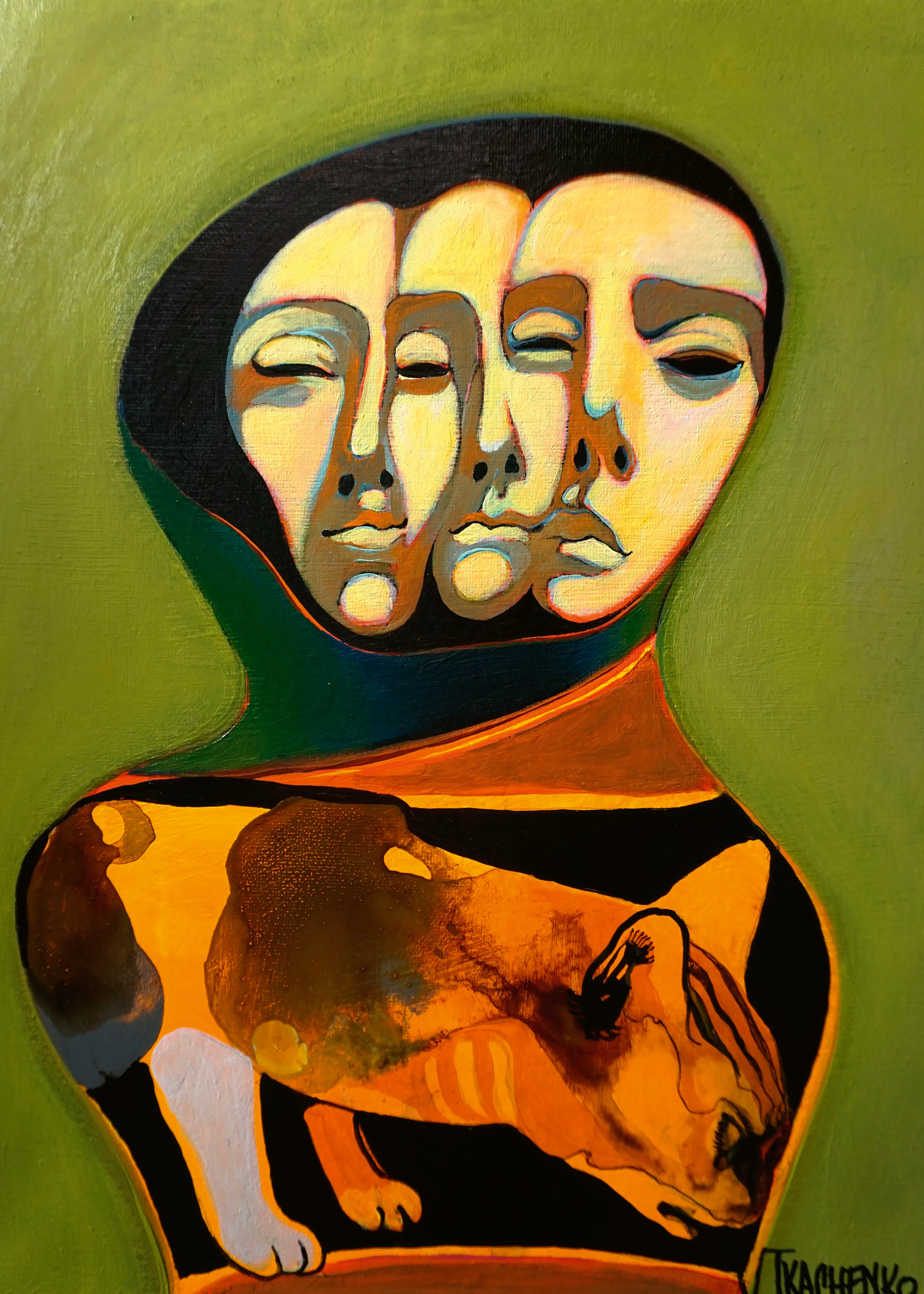 Surreal Faces Poster 0